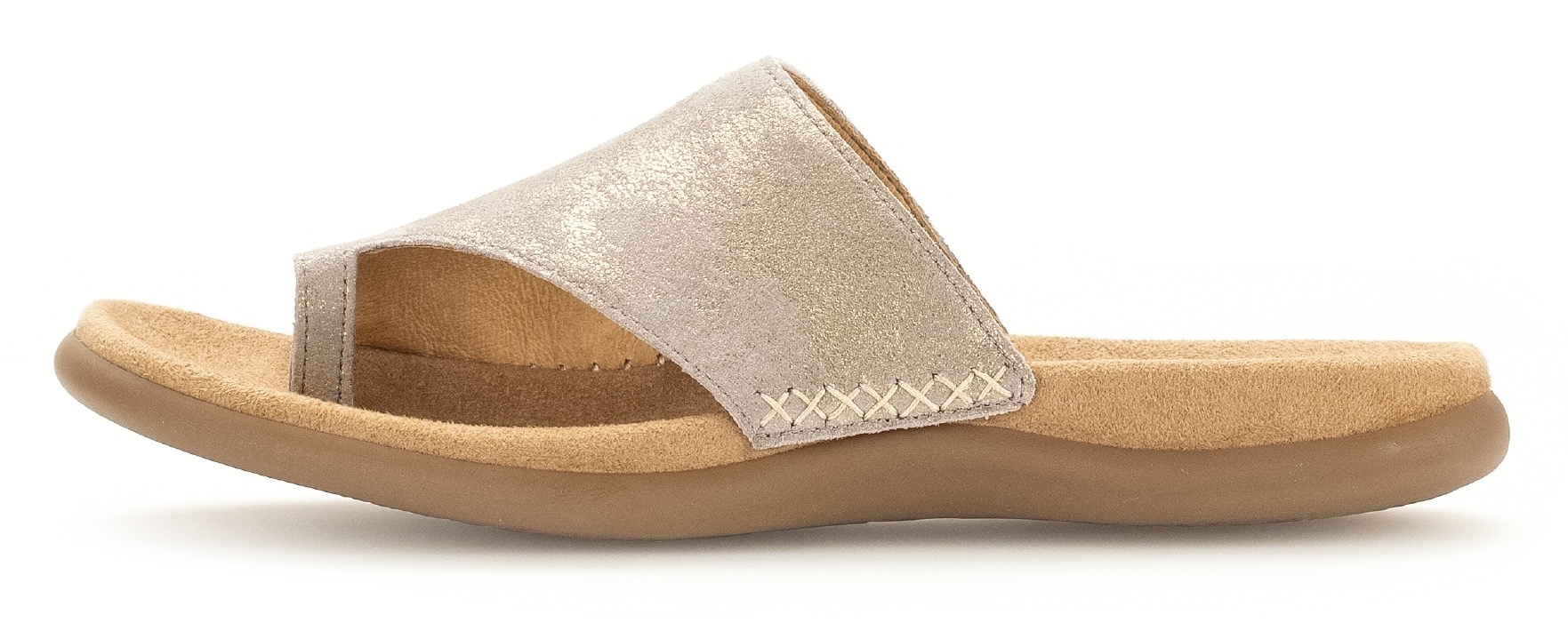 Gabor Dianette, Keilabsatz, Sommerschuh, Bequemschuh mit Zehenring