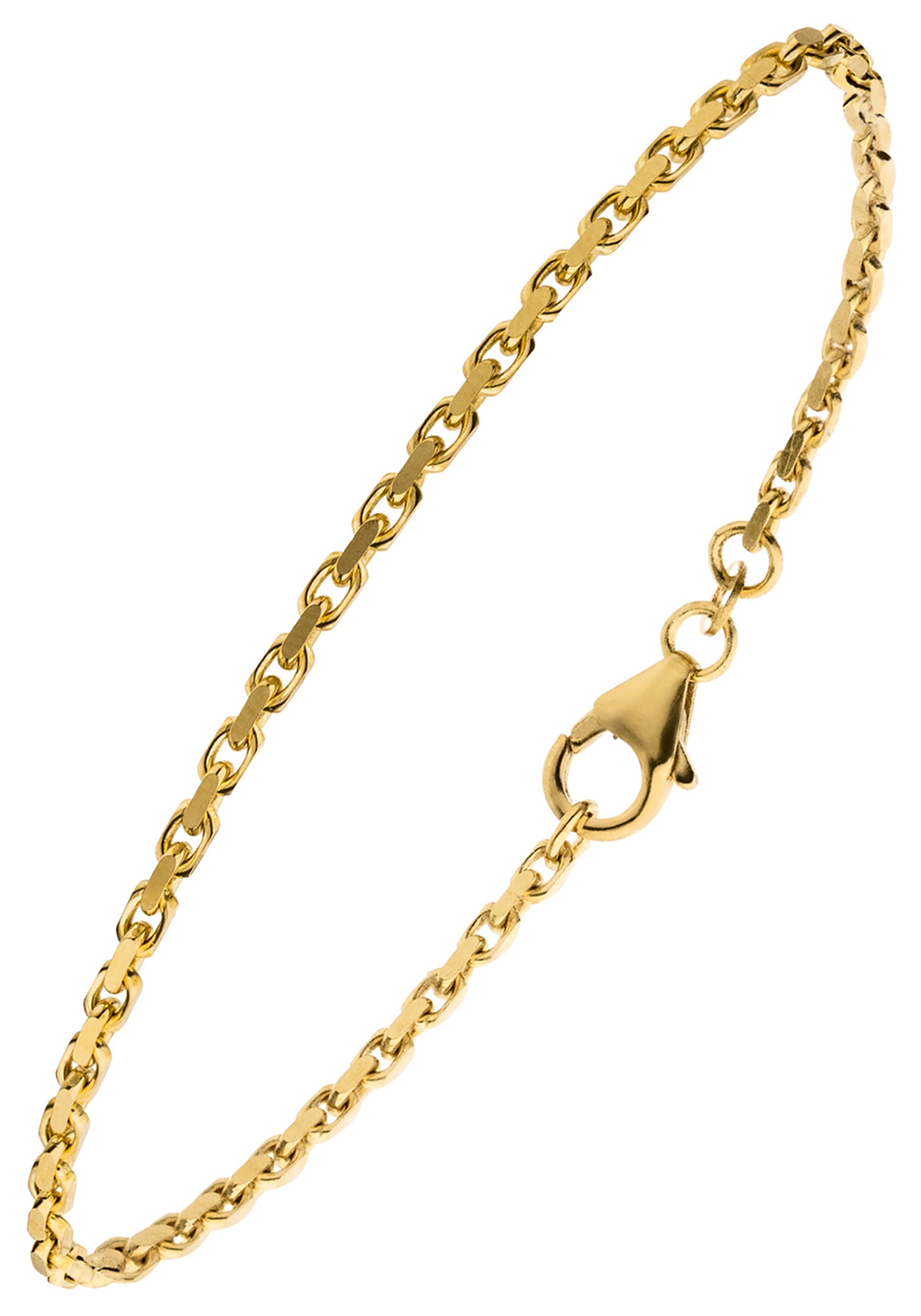 JOBO Damen Goldarmband "Armband Ankerarmband 2 mm 18,5 cm", Gelbgold 333, gold, Gelbgold 333, Armbänder, 333 Gold massiv