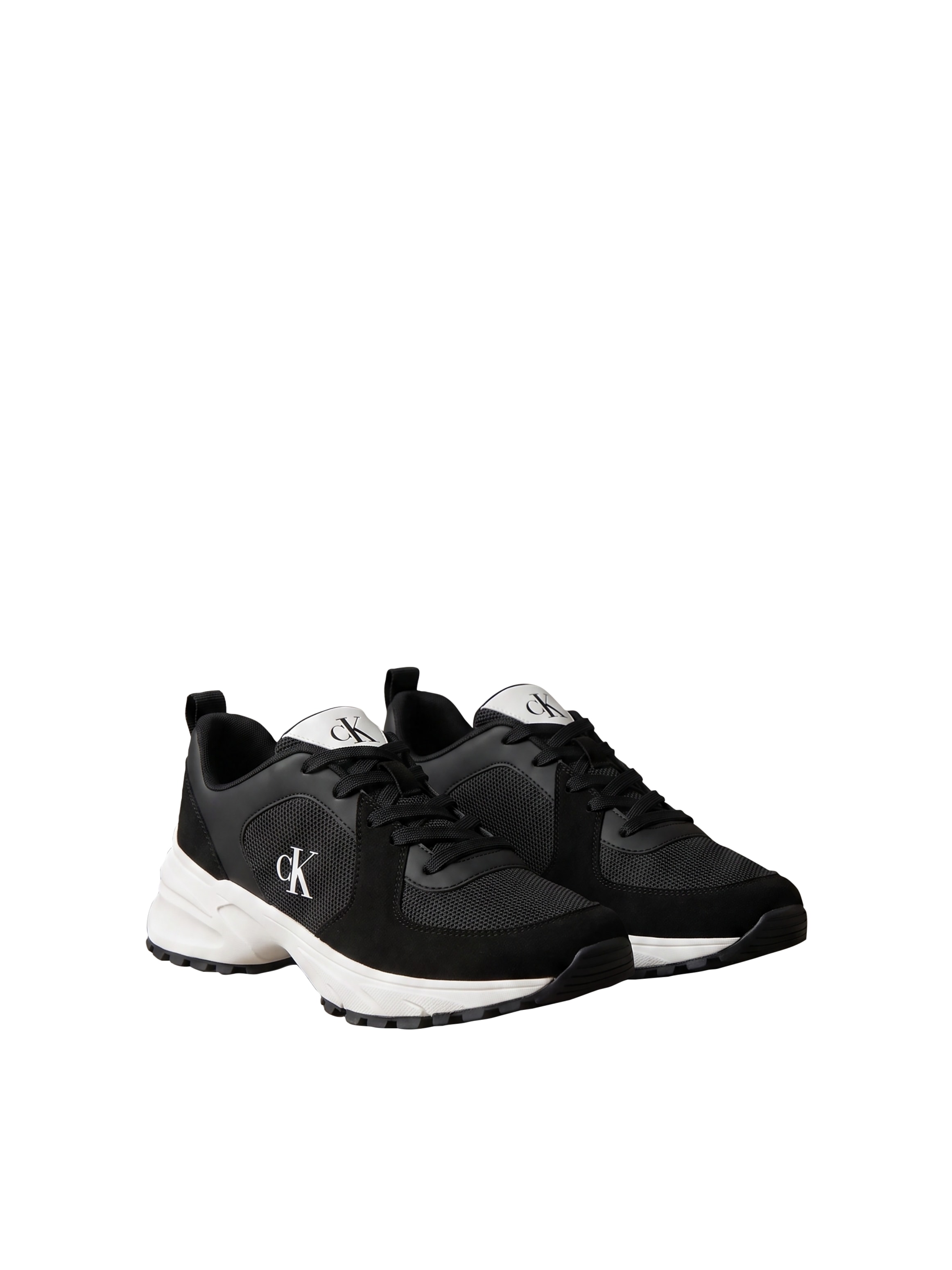 Calvin Klein Sneaker "HIKE RUNNER LACE UP SU MESH" Freizeitschuh, Halbschuh, Schnürschuh mit Anziehlasche
