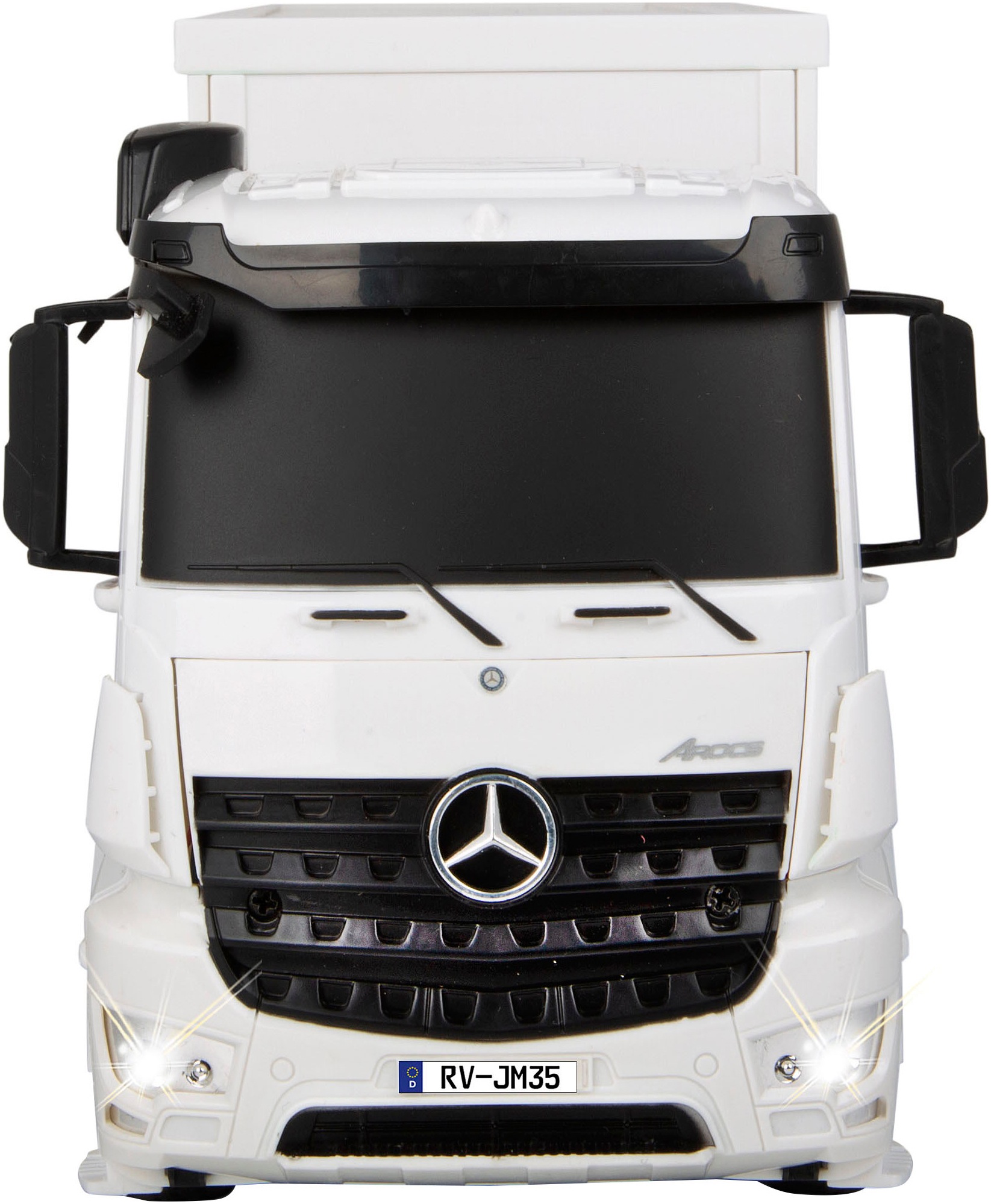 Jamara RC-Auto »Container LKW Mercedes-Benz Arocs 1:26 2,4GHz«, mit LED Licht