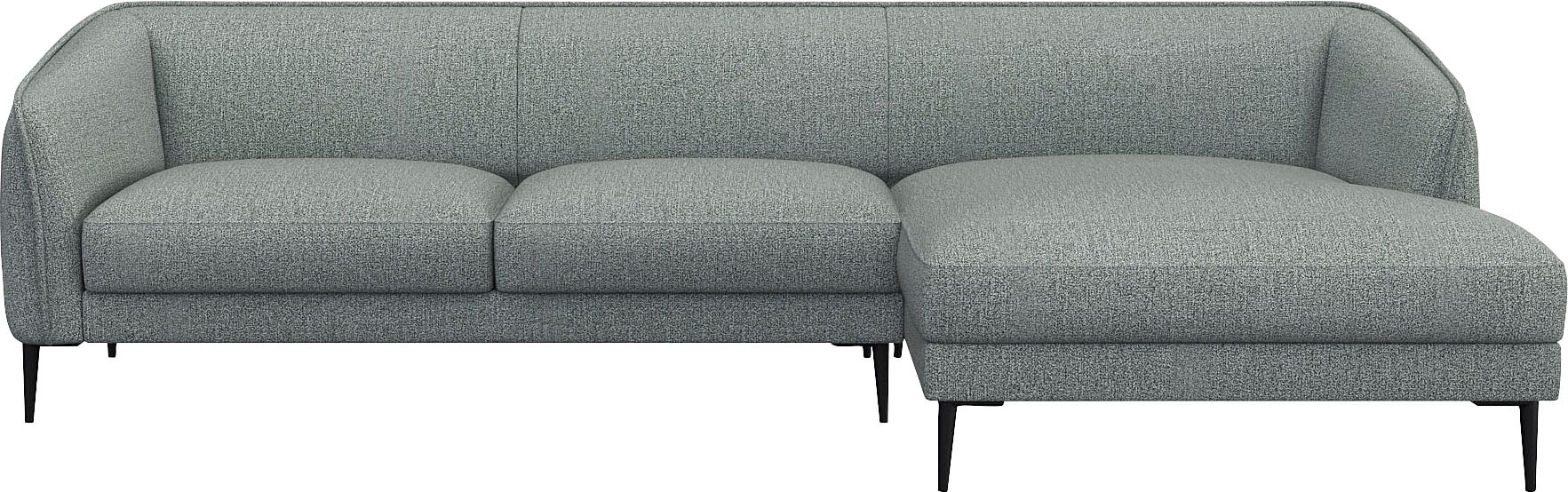 FLEXLUX Ecksofa "Belle Designsofa, L-Form, B/T 288/149 cm", Skandinavisches günstig online kaufen