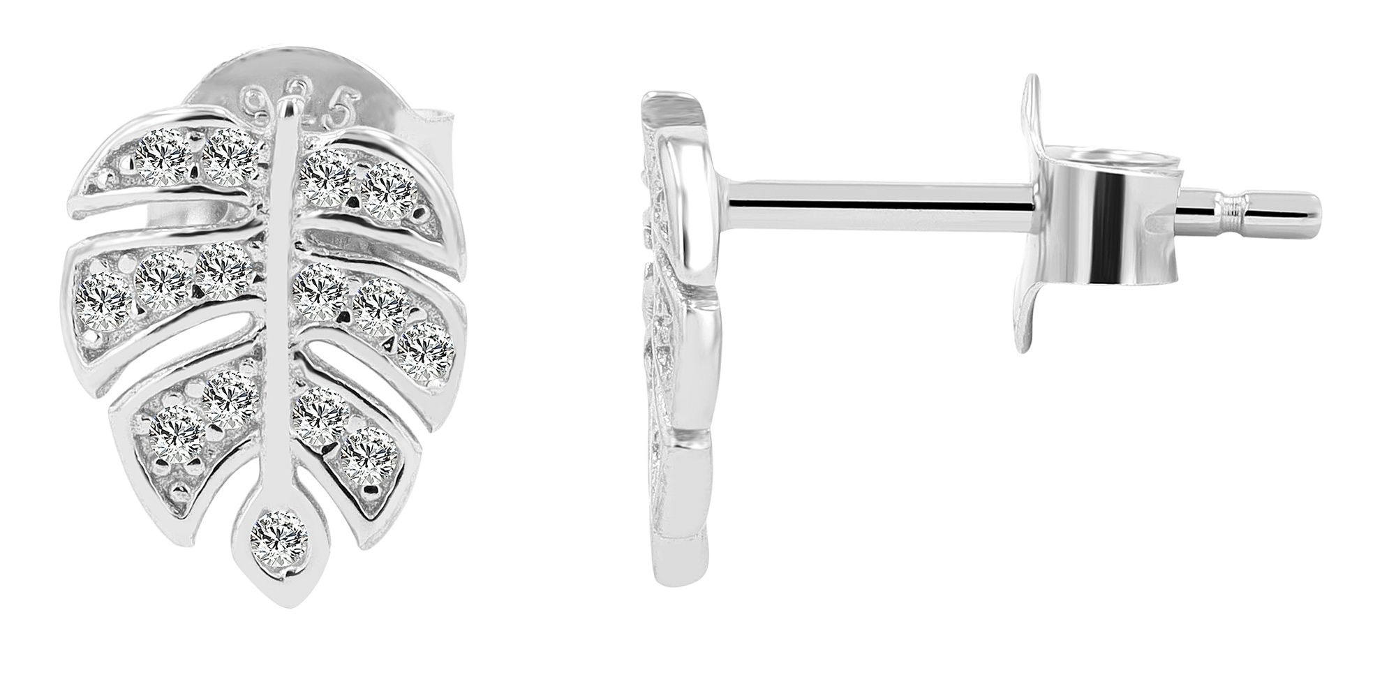 Paar Ohrhänger ADELIA´S "Damen Ohrringe – Ohrstecker aus 925 Silber", Damen, Gr. Damen, Silber 925 (Sterlingsilber), silber, Ohrringe, Geschenkidee: zeitlos und vielseitig 2