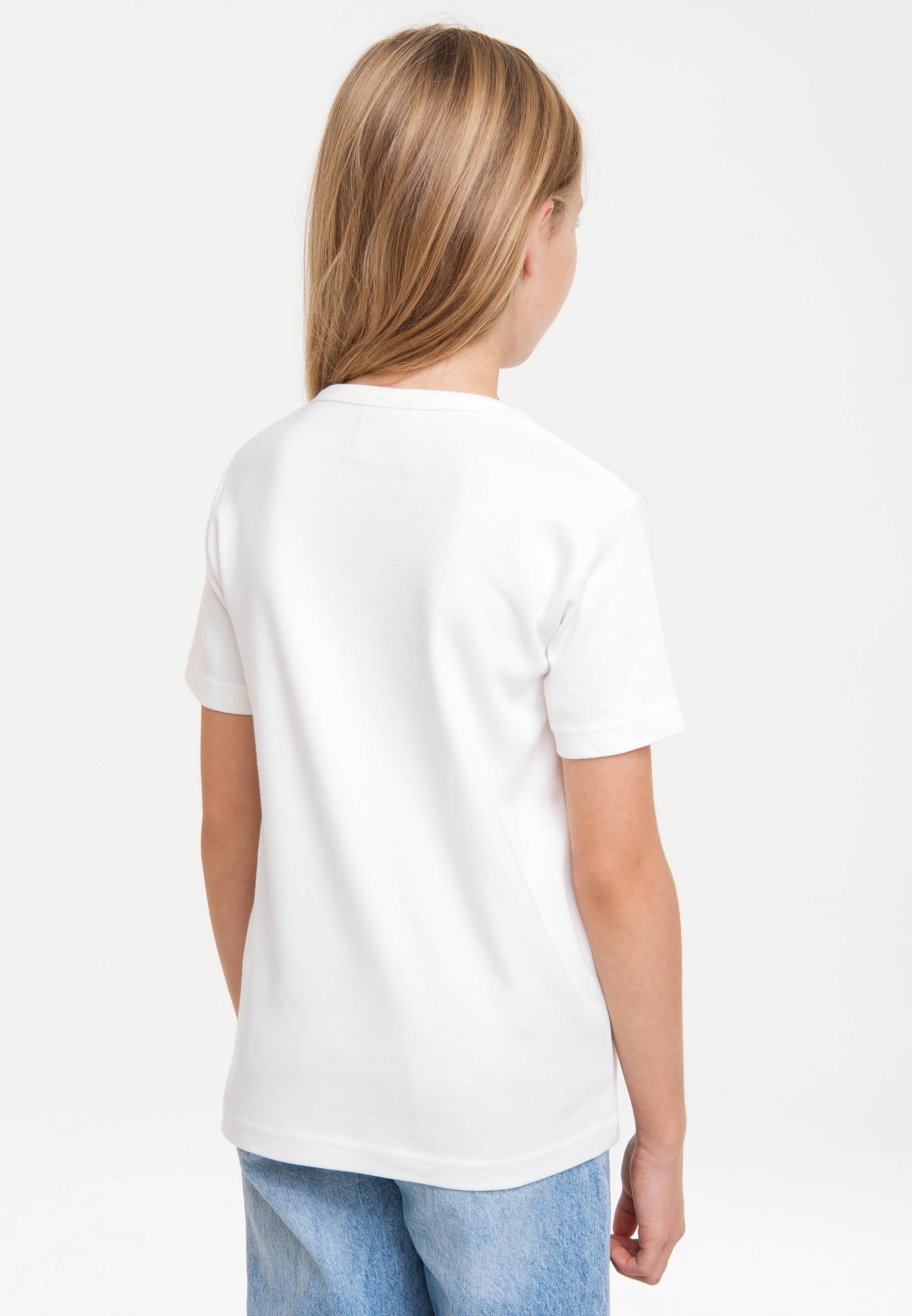 LOGOSHIRT T-Shirt »I Love My Hair«, mit tollem Frontprint