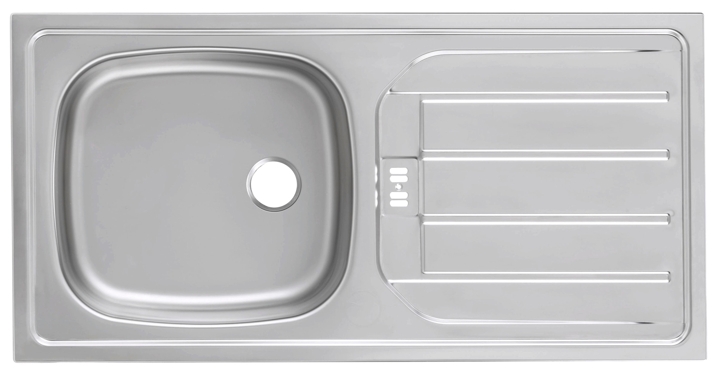 KOCHSTATION Winkelküche »KS-Brindisi«, Stellbreite 220/220 cm, wahlweise mit E-Geräten, mit MDF-Fronten