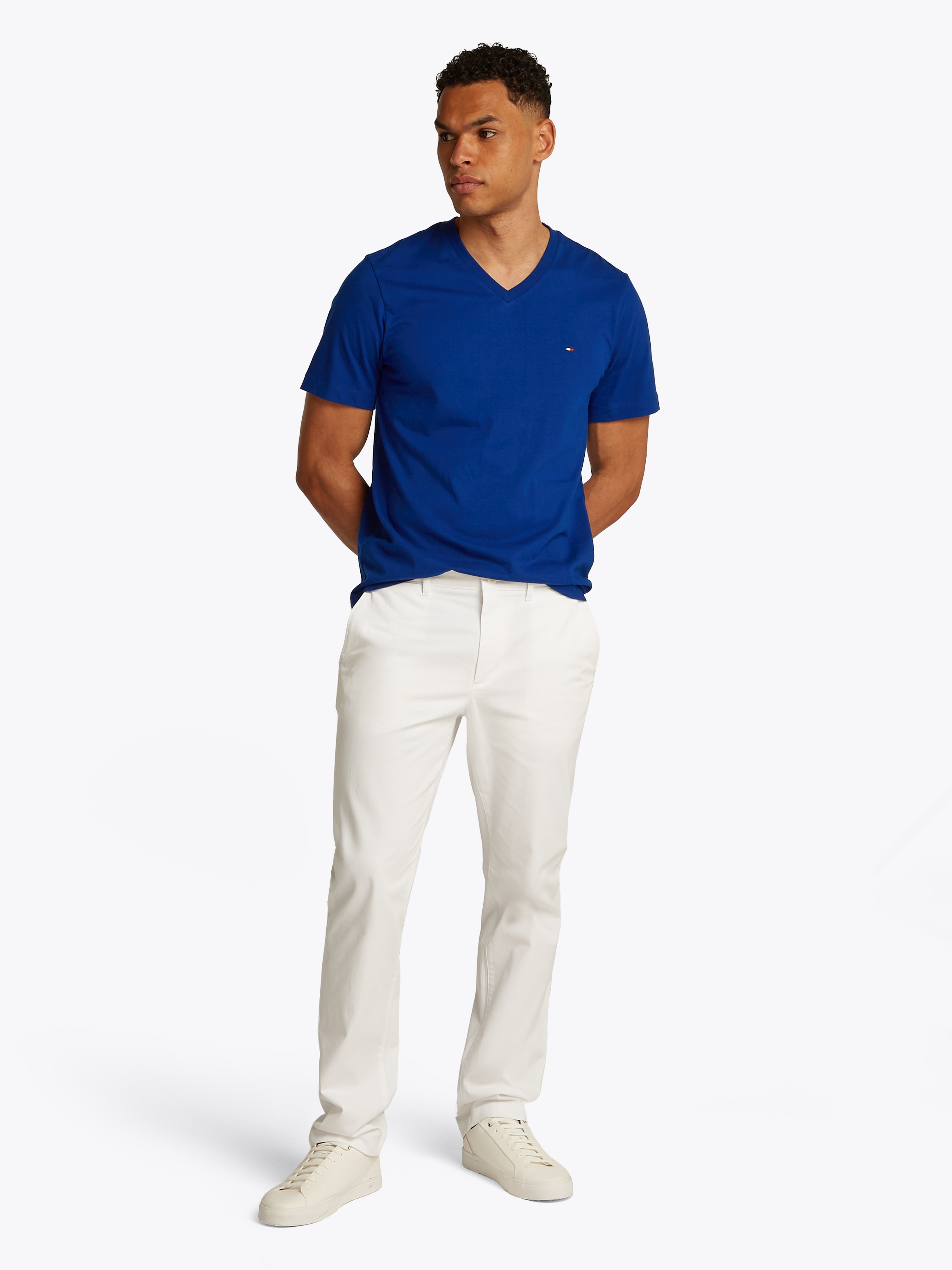 Tommy Hilfiger V-Shirt »ESSENTIAL V-NECK TEE«