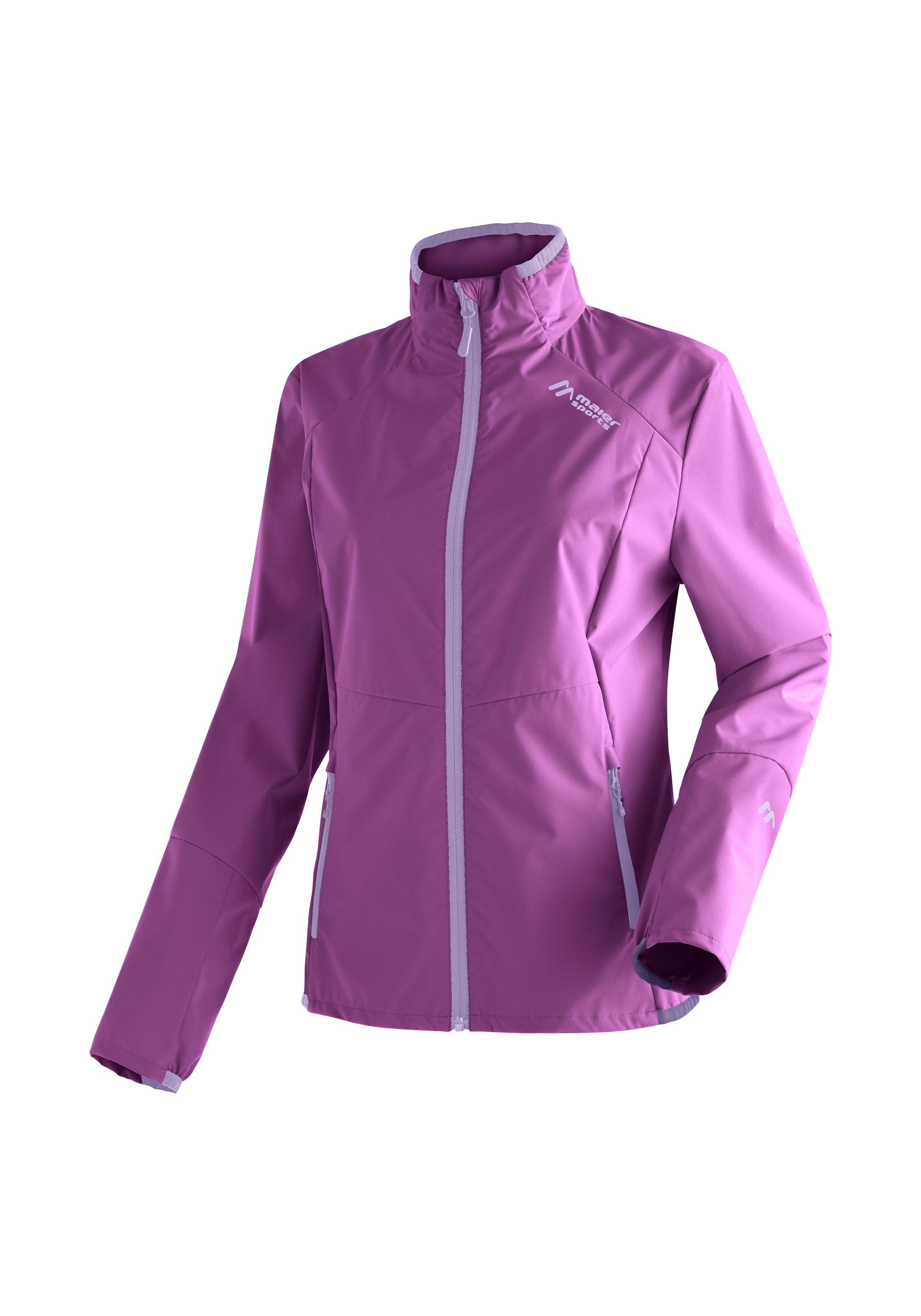 Maier Sports Softshelljacke "Brims W", atmungsaktive Damen Outdoorjacke, wasserabweisende Wanderjacke