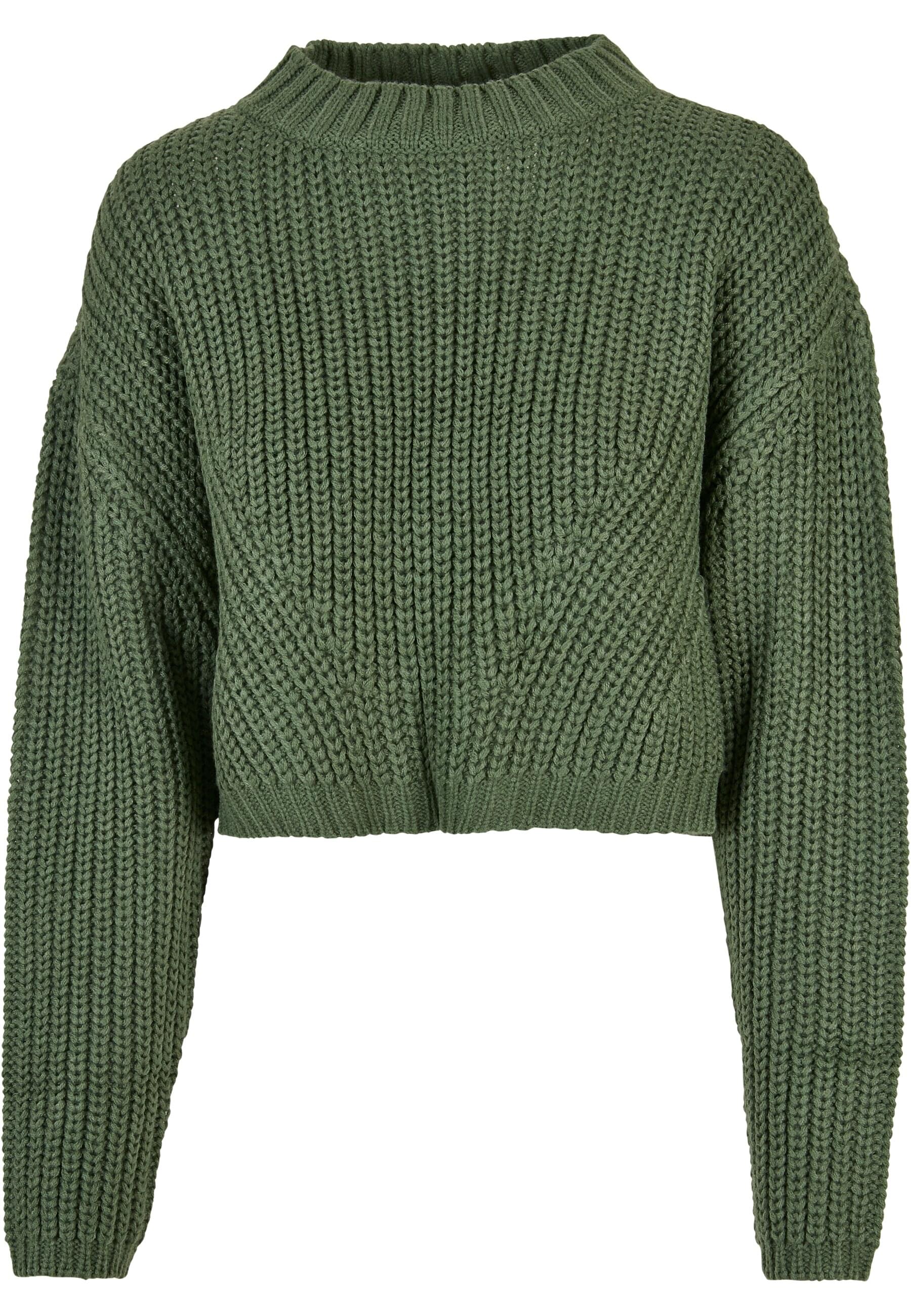 Rundhalspullover »Urban Classics Damen Ladies Wide Oversize Sweater«, (1 tlg.)