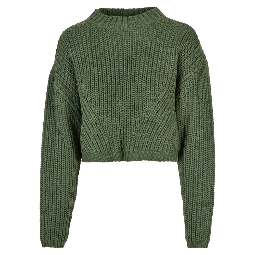 Rundhalspullover »Urban Classics Damen Ladies Wide Oversize Sweater«, (1 tlg.)