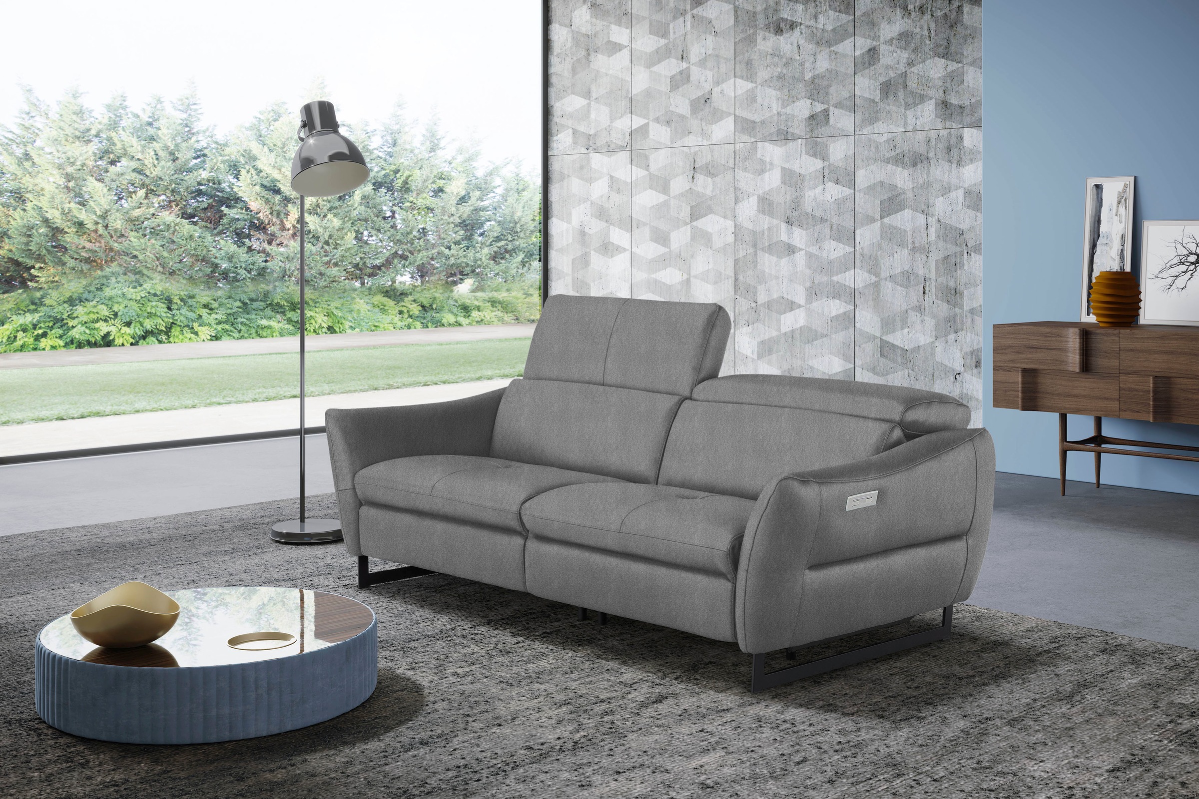Egoitaliano 2,5-Sitzer "Dafne, elegantes Designsofa mit hohem Sitzkomfort", günstig online kaufen