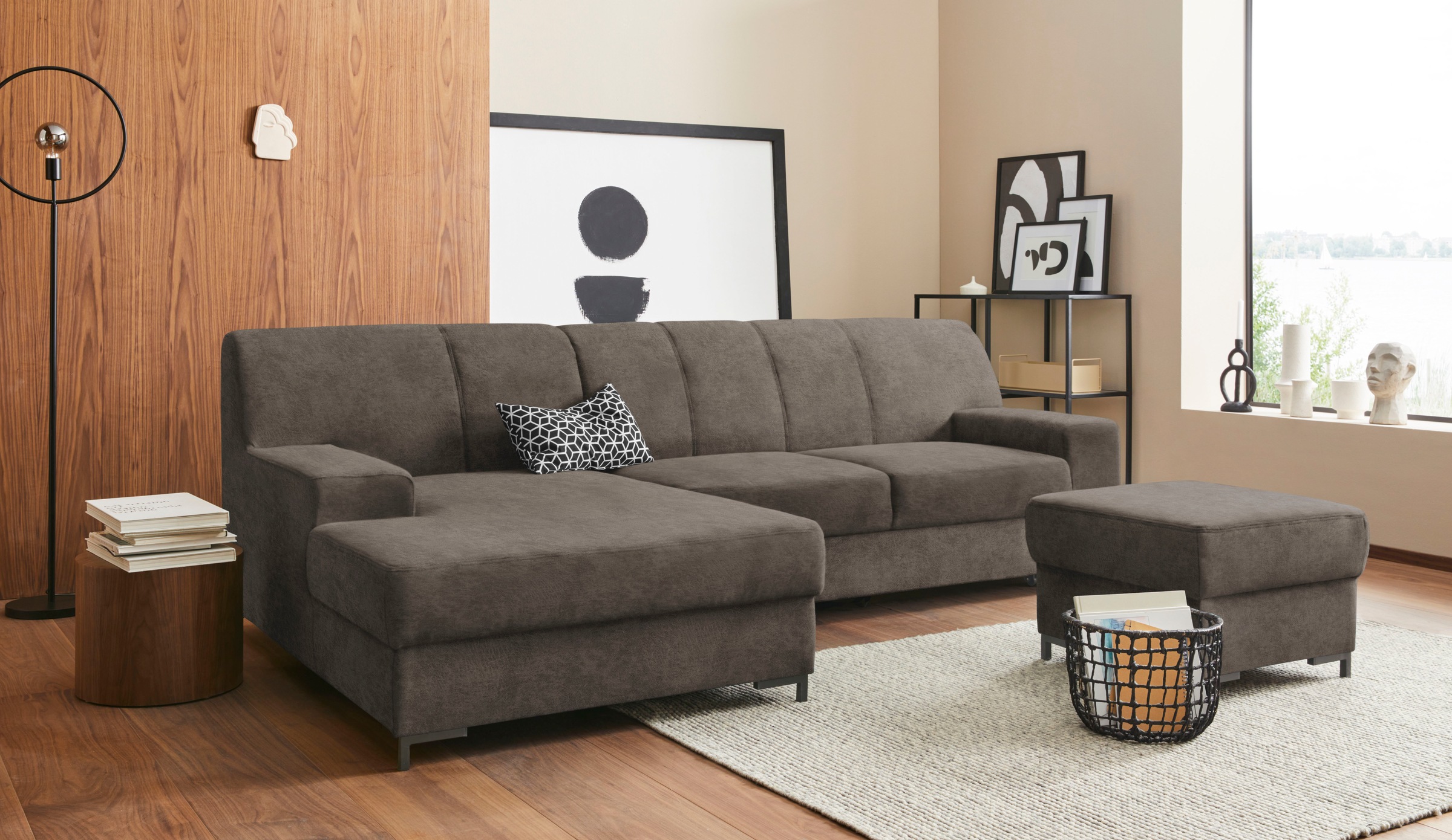 DOMO collection Hocker »Ledas«, in vielen Farben erhältlich