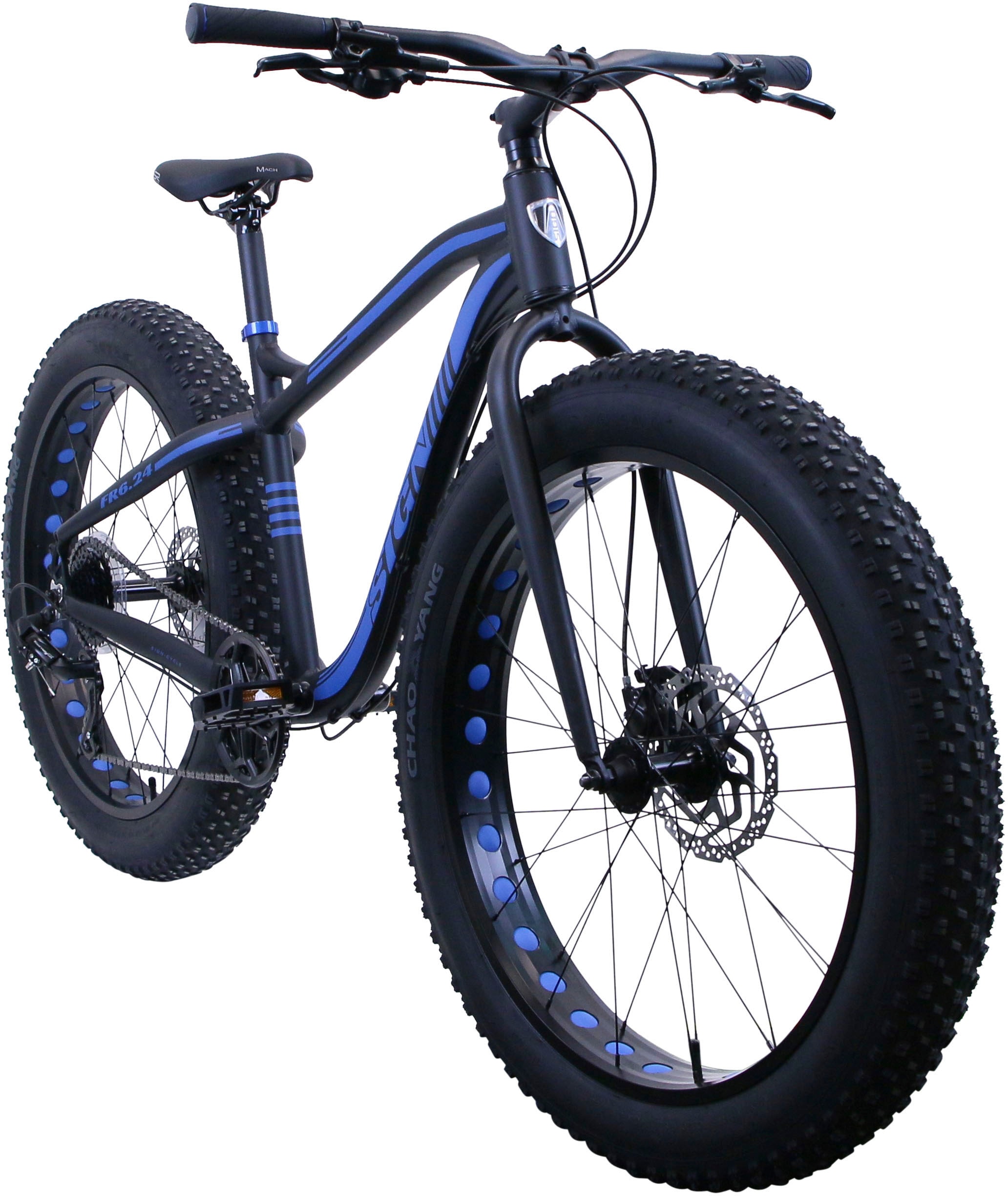 SIGN Fatbike, 8 Gang, Shimano, TOURNEY RD-TX800 Schaltwerk, für Damen und Herren