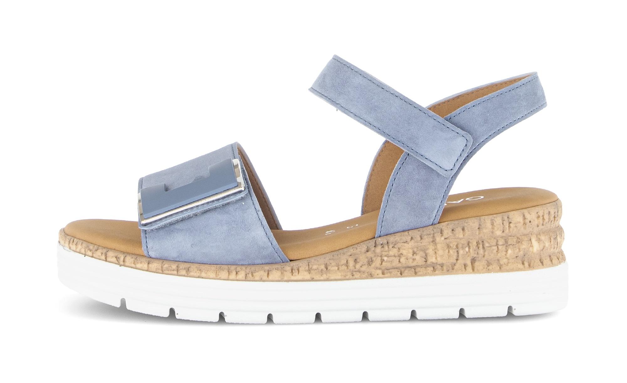 Thumbnail - Gabor Keilsandalette "GENUA", Riemchensandale, Komfortschuh, Schmuckelement, G-Weite