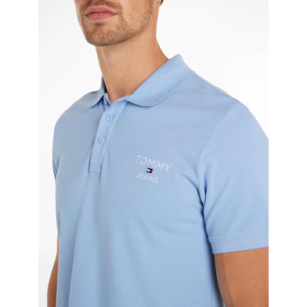 Tommy Jeans Poloshirt »TJM SLIM CORP POLO«, mit Markenstickerei auf der Brust