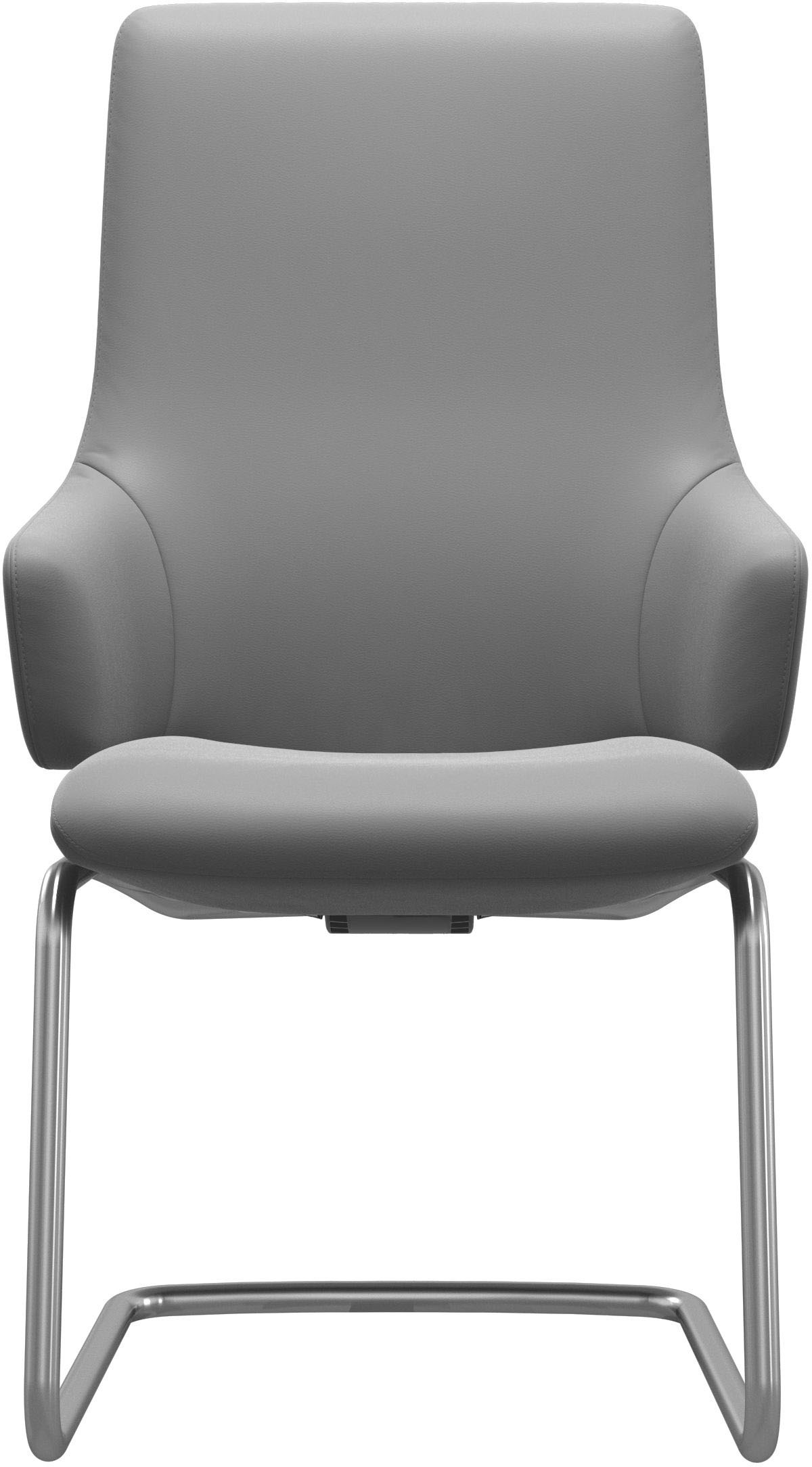 Stressless® Polsterstuhl »Laurel«, Leder BATICK, High Back mit Armlehne, Größe L, mit Beinen aus Stahl in Schwarz matt