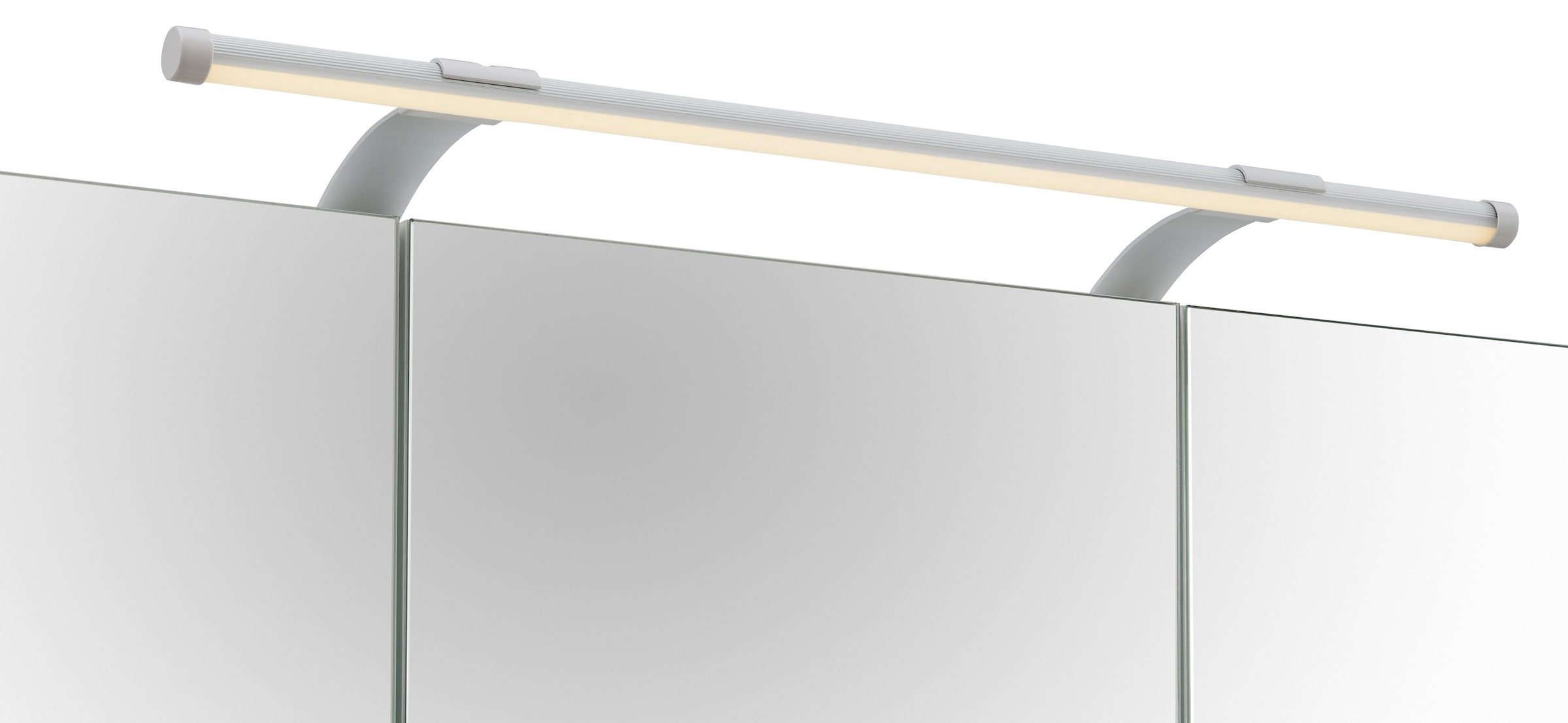Schildmeyer Spiegelschrank »Dorina«, Breite 70 cm, 3-türig, LED-Beleuchtung, Schalter-/Steckdosenbox