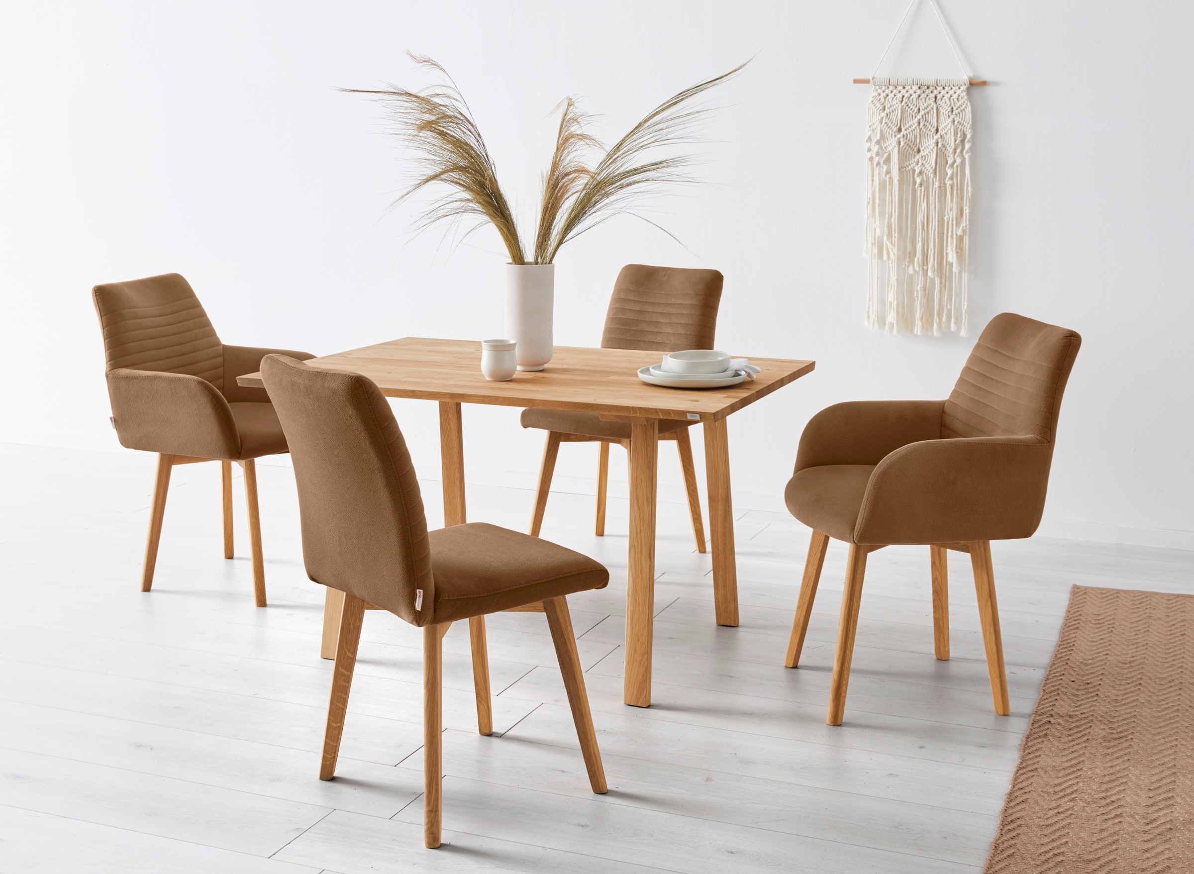OTTO products Esszimmerstuhl "Alessja" (Set) 2 Stk. Microfaser Bezug aus Mi günstig online kaufen