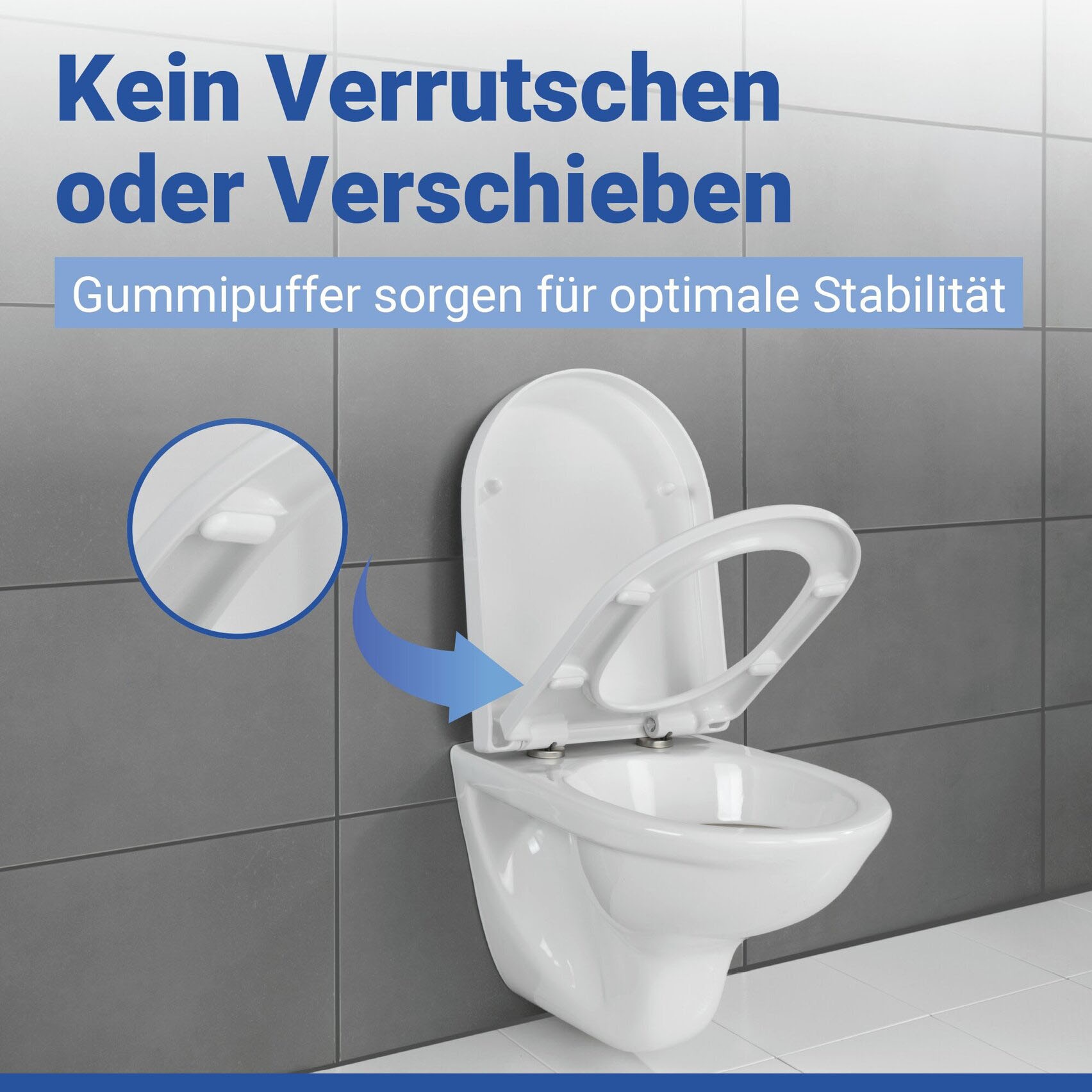 WENKO WC-Sitz »Palma« Mit Absenkautomatik