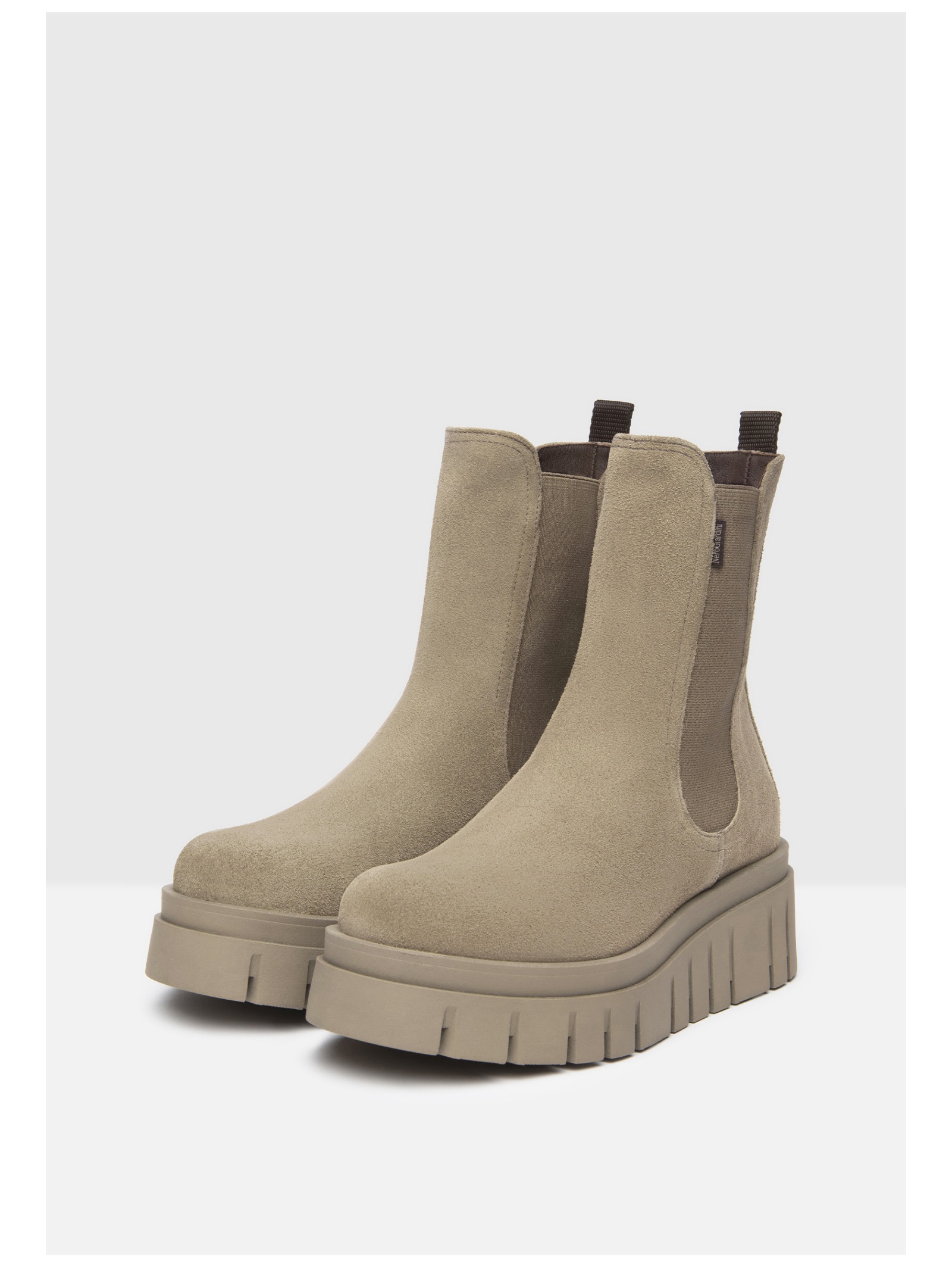 Nero Giardini Plateaustiefelette »Nero Giardini Stiefelette Veloursleder/Textil«