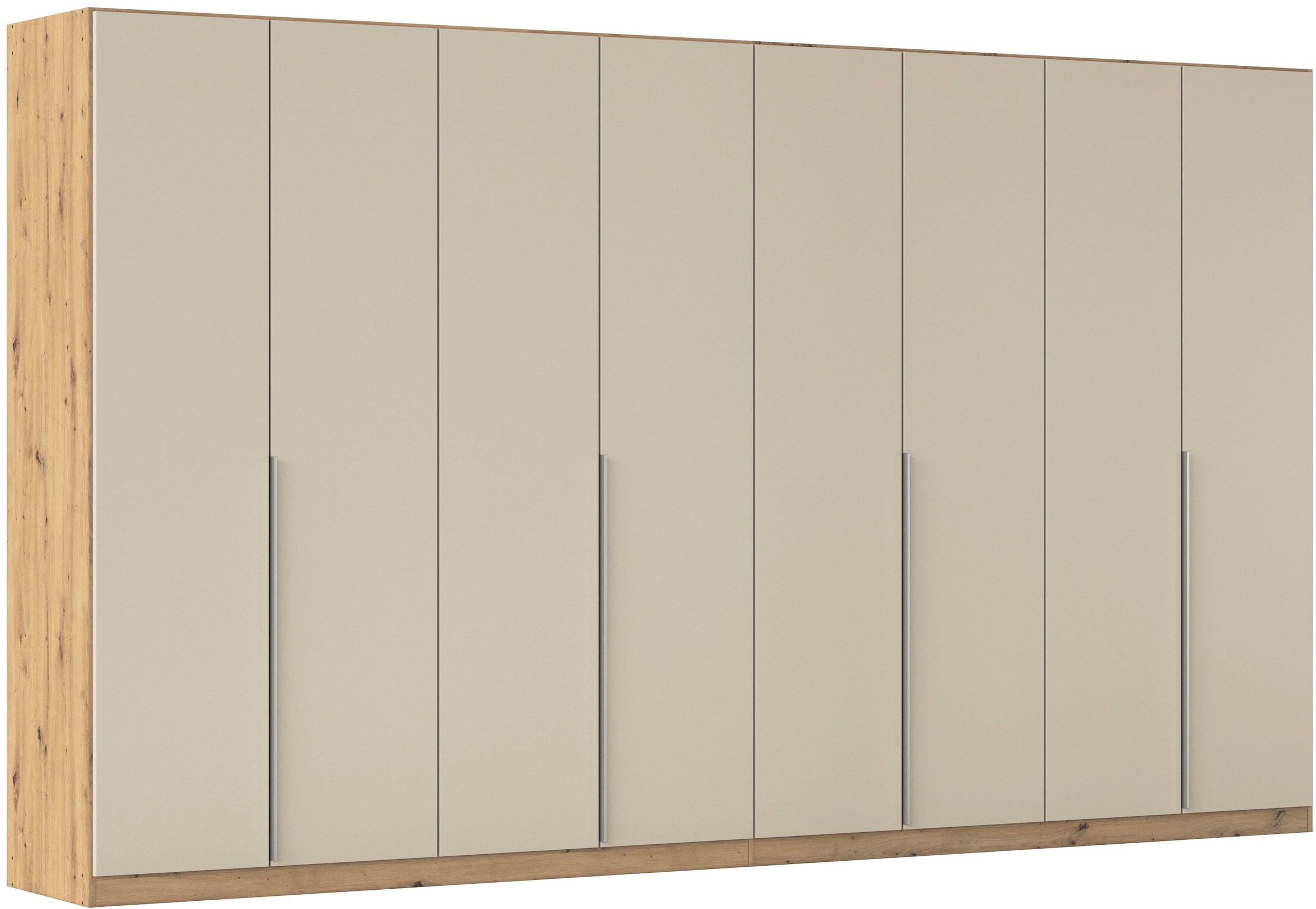 OTTO home Drehtürenschrank "AGORDO" in zwei Griff-Farben, Breiten 91-405 cm, Dekor- oder Hochglanzfront, in 8 Breiten & 2 Höhen, MADE IN GERMANY