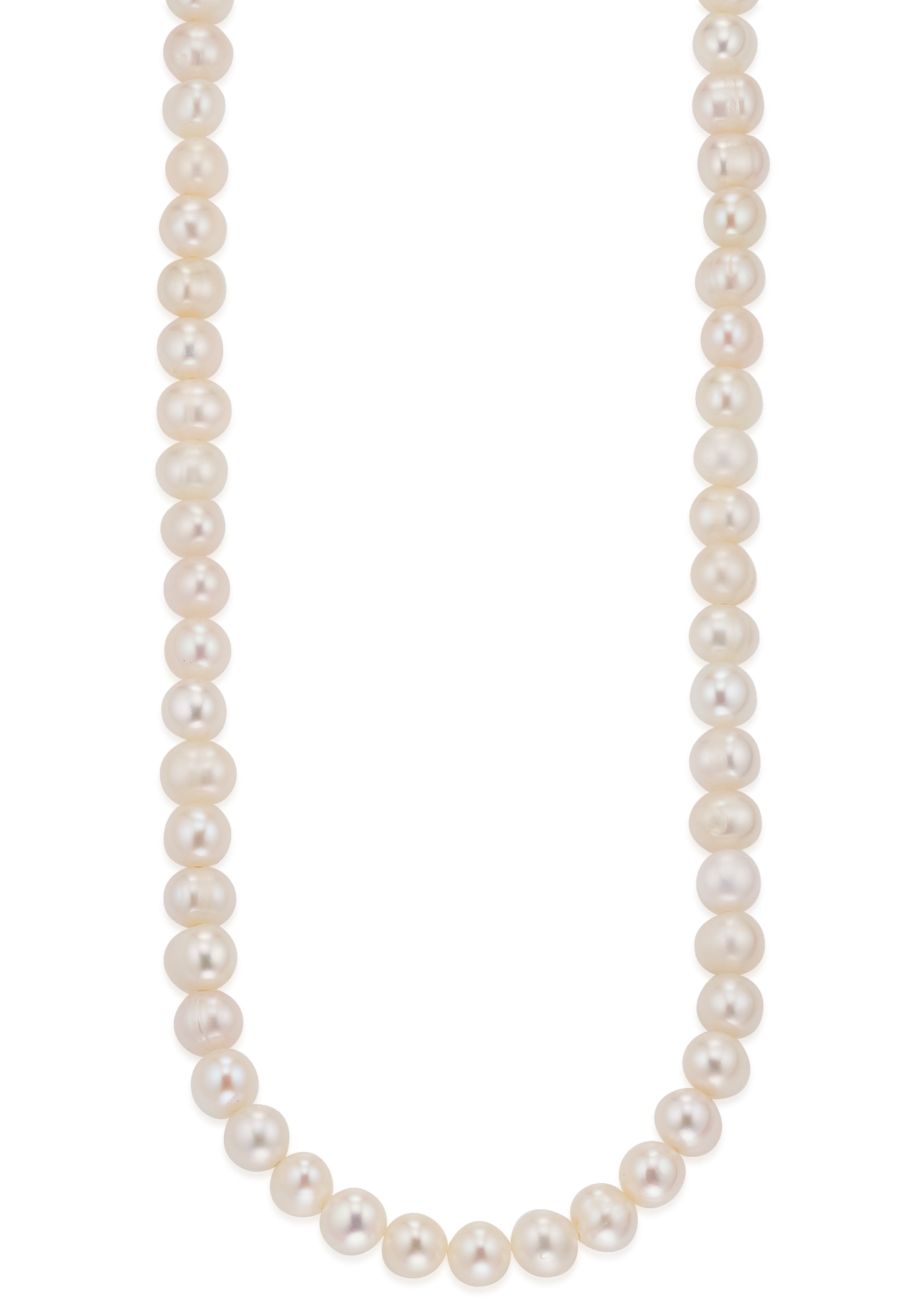 KangaROOS Perlenkette »Schmuck Geschenk, Halskette Perle unisex verstellbar«, mit Süßwasserzuchtperle