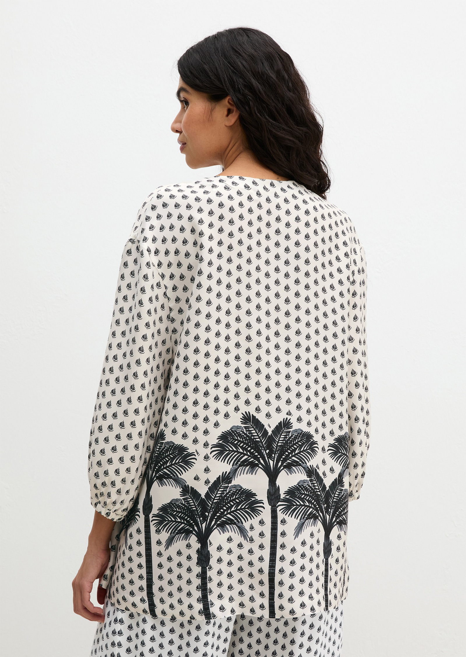 Marc OPolo Schlupfbluse "Palm Geo Print" günstig online kaufen
