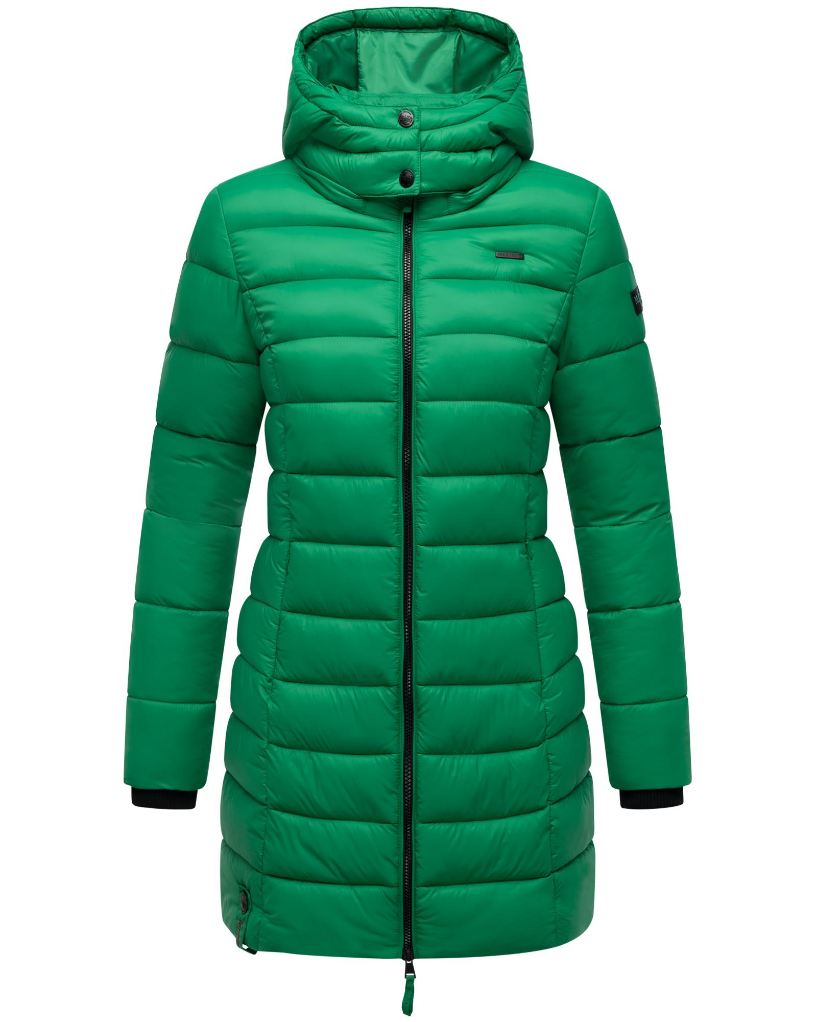 Marikoo Steppmantel "Abendsternchen" zeitloser Wintermantel mit schmaler Steppung