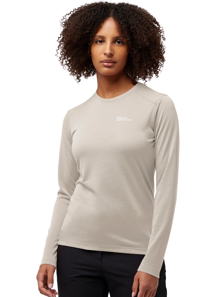 Jack Wolfskin Langarmshirt "VONNAN LS T W" günstig online kaufen