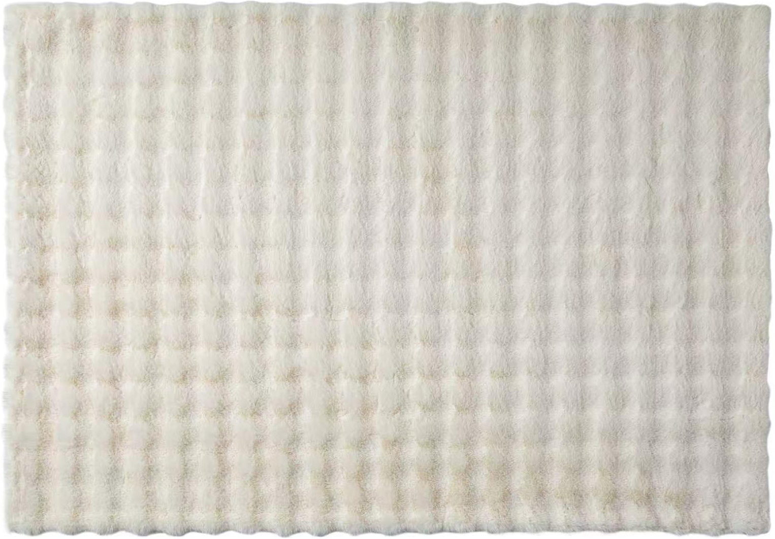 OTTO home Wohndecke »Briee Premium« Decke mit Fell-Optik, bubble, unifarben, hochwertige Qualität 550g/m²