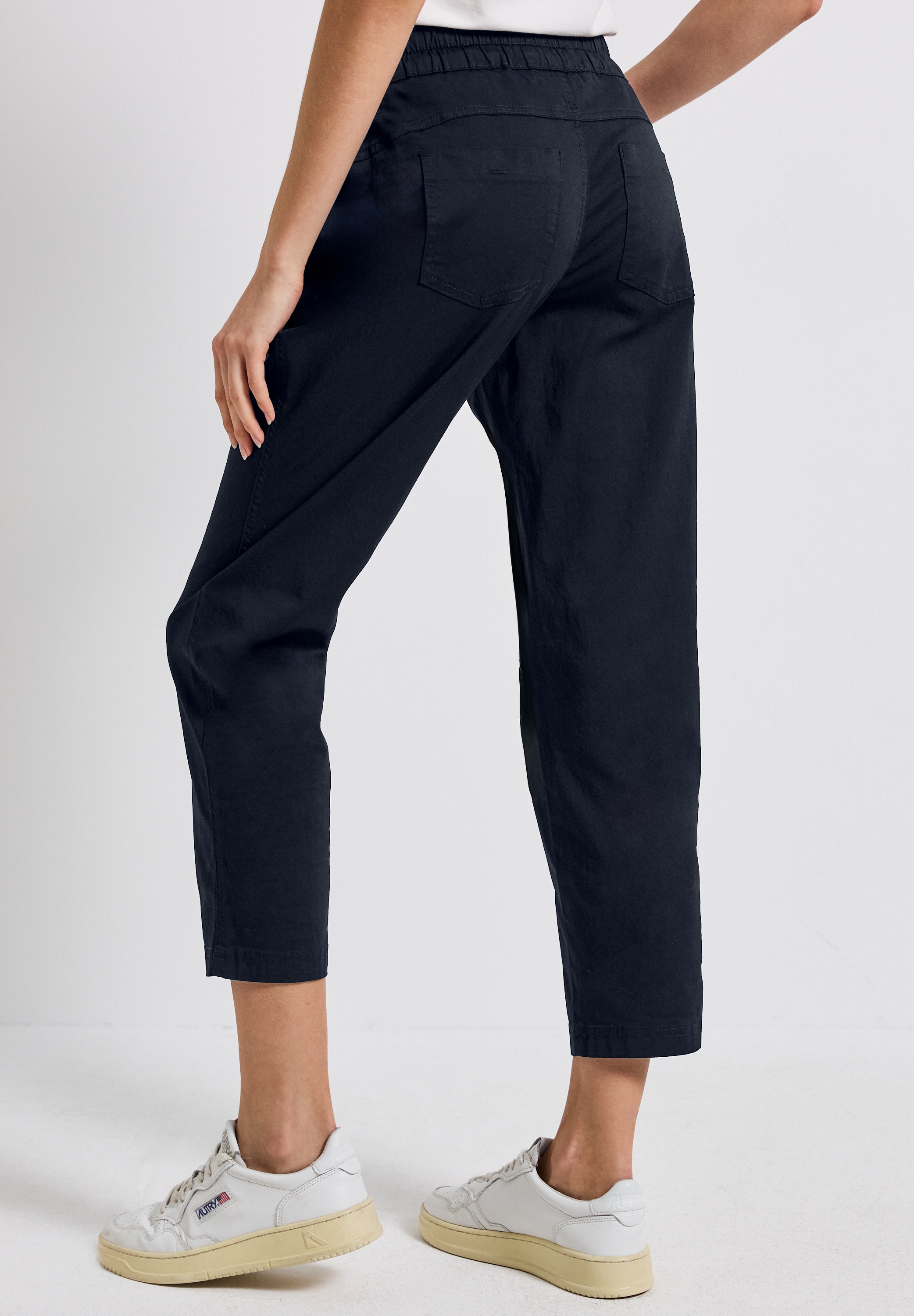 STREET ONE Röhrenhose mit Elastikbund günstig online kaufen