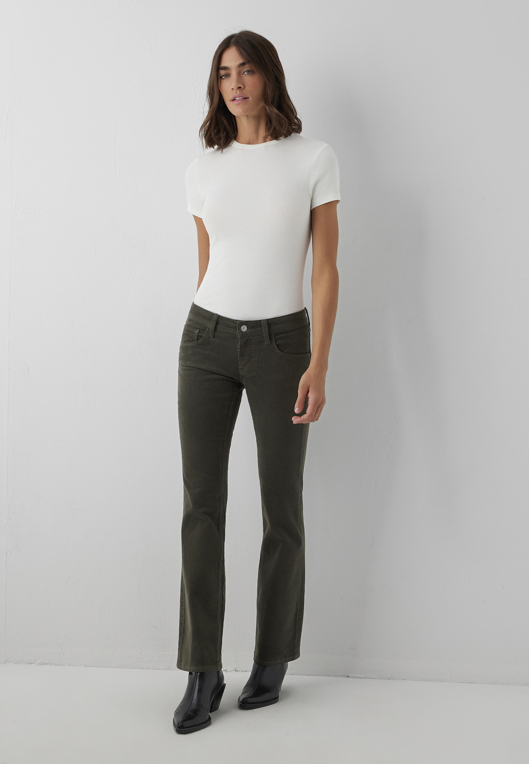 Mavi Bootcut-Jeans "BELLA MID-RISE" Bootcut Jeans