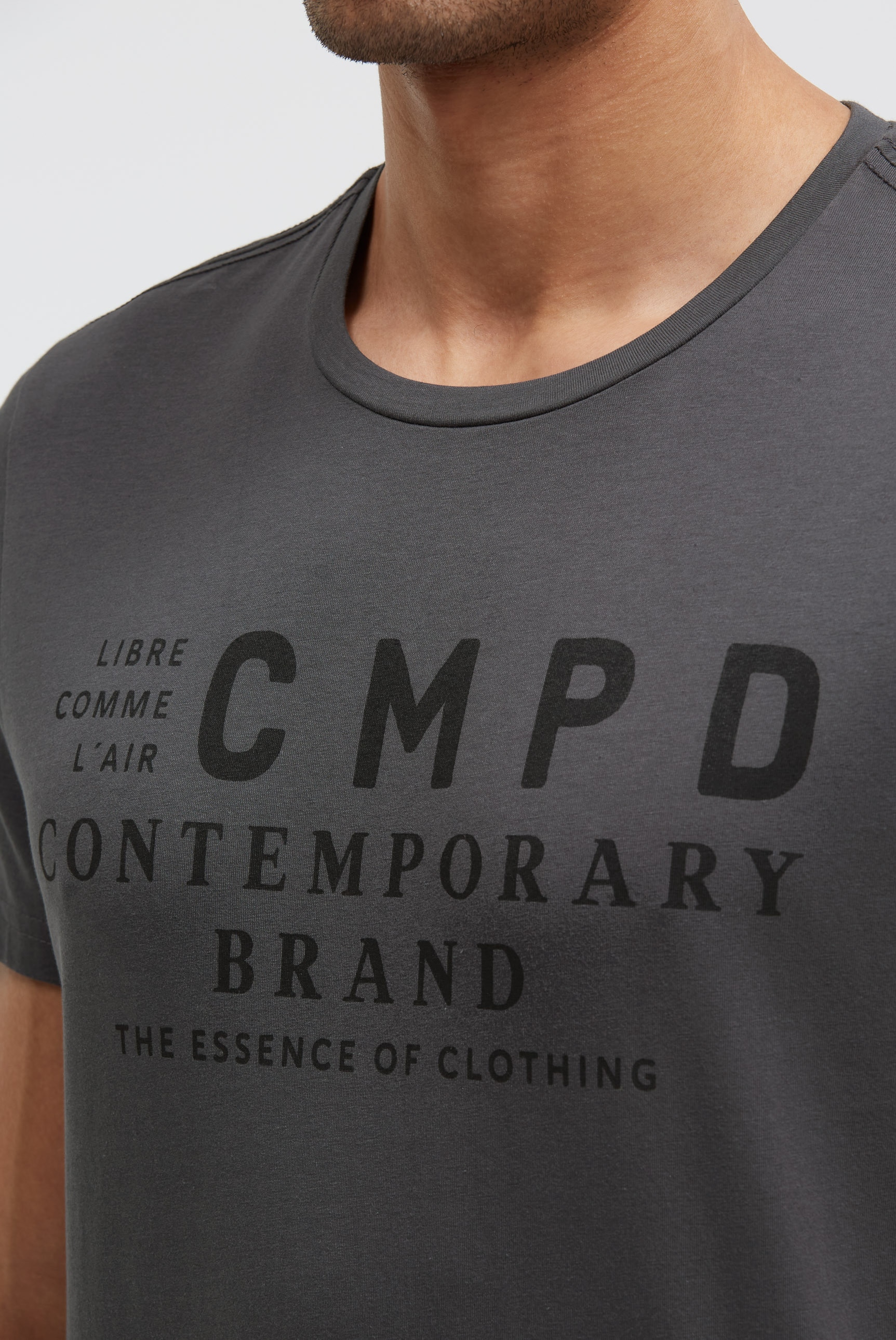 CMPD Rundhalsshirt aus Baumwolle
