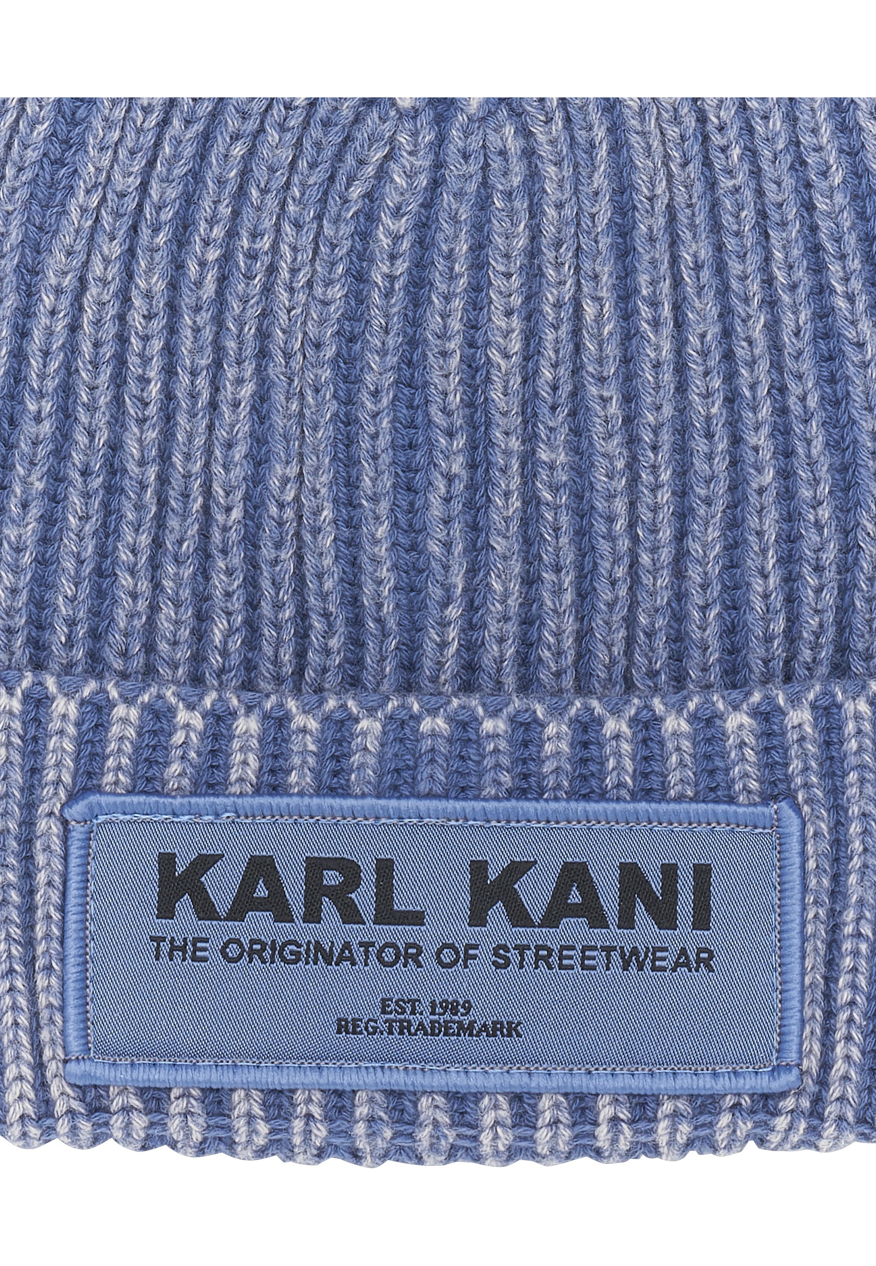 Karl Kani Beanie »Karl Kani Unisex KA234-023-2 KK Woven Bold Washed Beanie« 1 Stk.