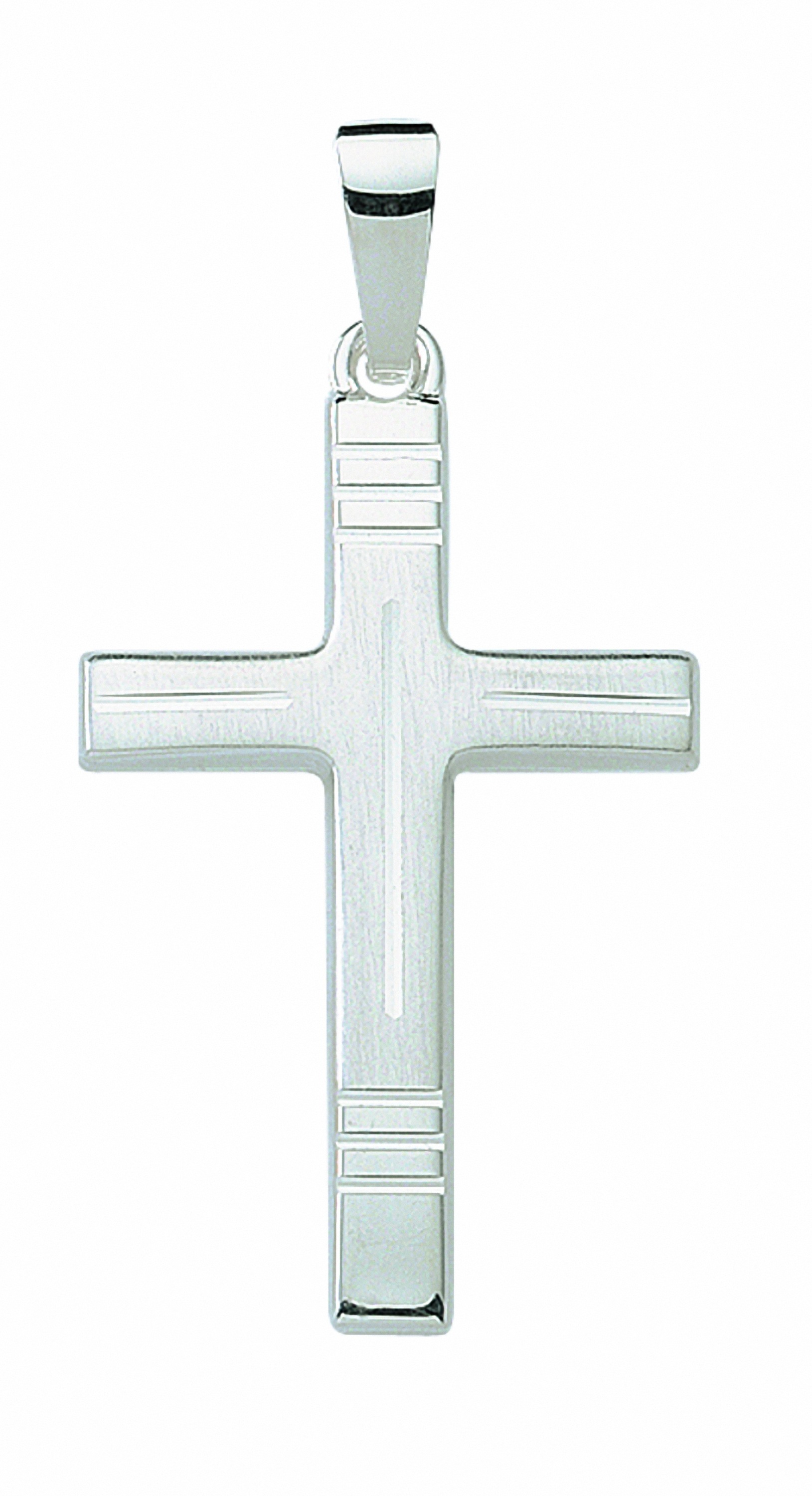 Adelia´s Kettenanhänger »925 Anhänger«, Herren Silberschmuck Kreuz | BAUR & Damen für Silber