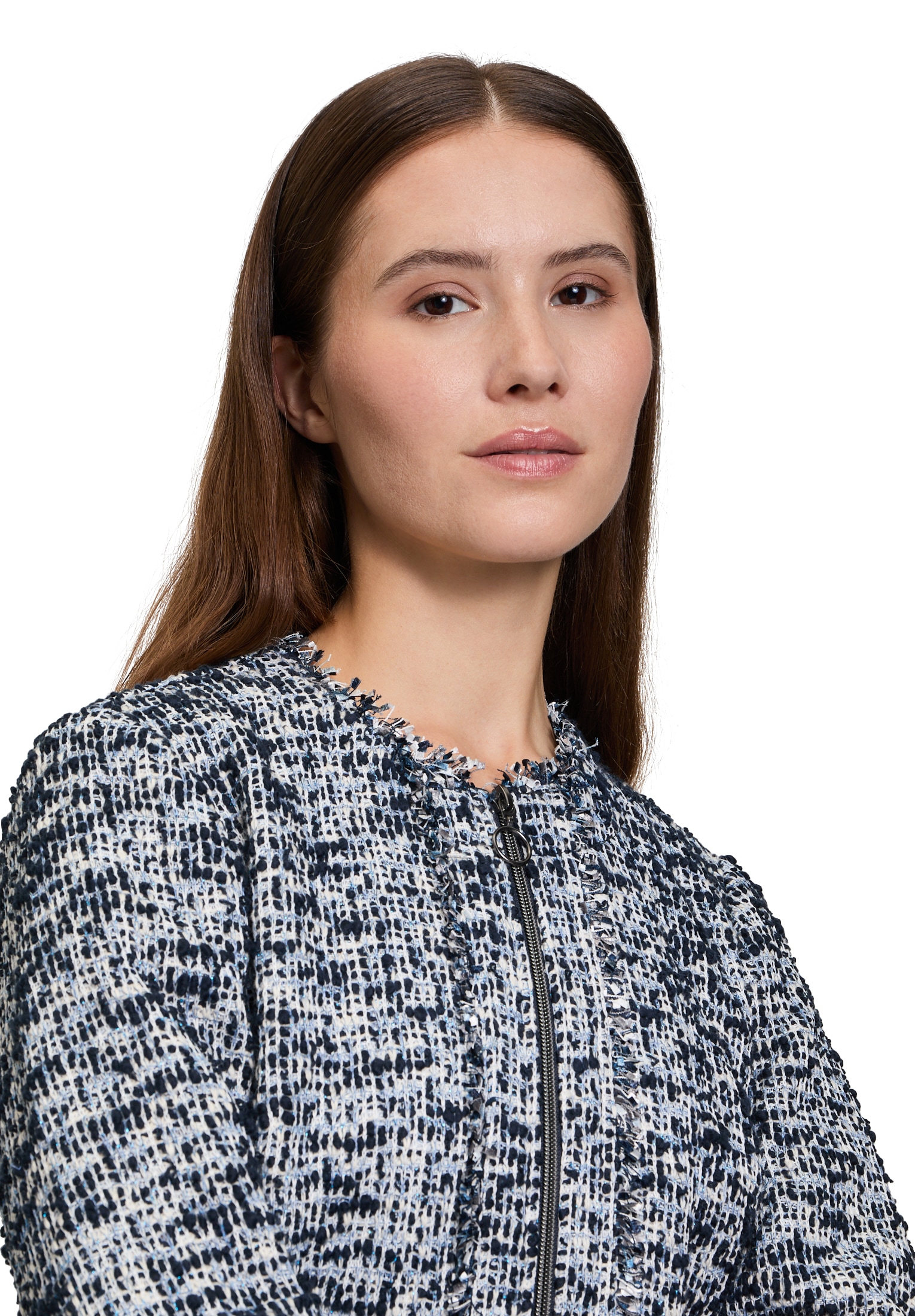 Betty Barclay Jackenblazer »Betty Barclay Damen Blazer-Jacke mit Fransen«, Material