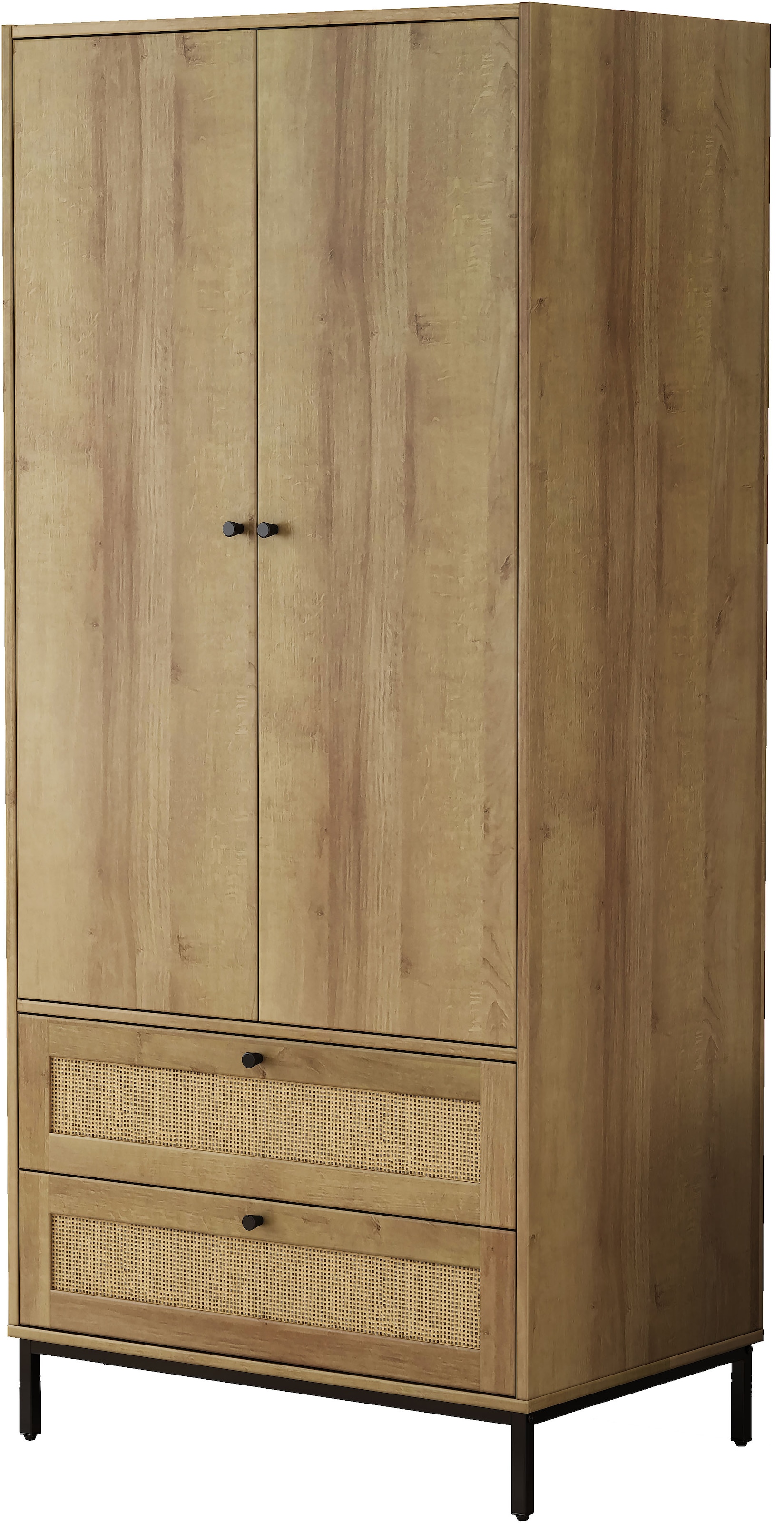 OTTO home Kleiderschrank »Montala Schlafzimmerschrank Garderobe Boho Design Bestseller«