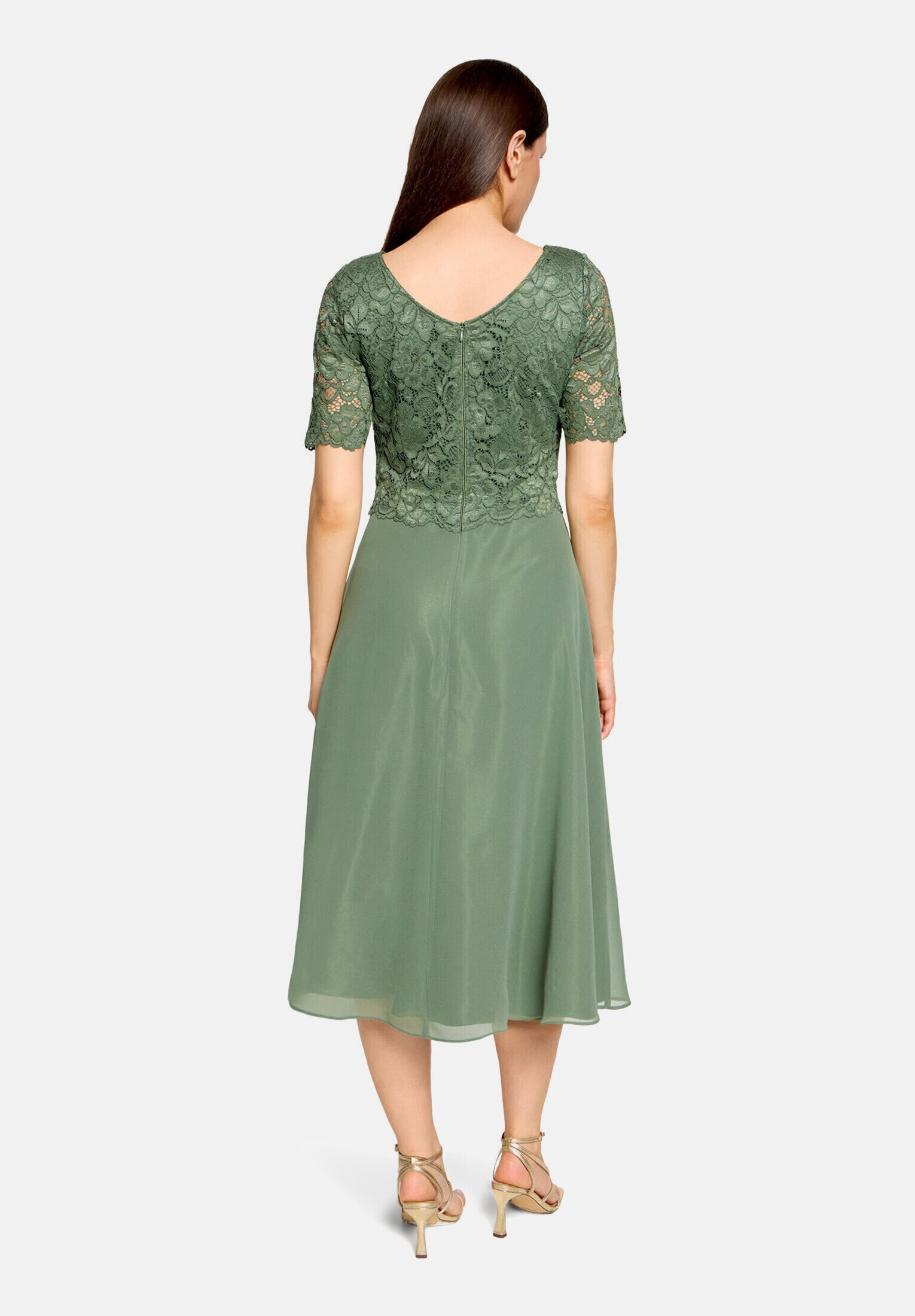 Vera Mont Cocktailkleid »Damen mit Spitze« Ohne Tasche Spitze