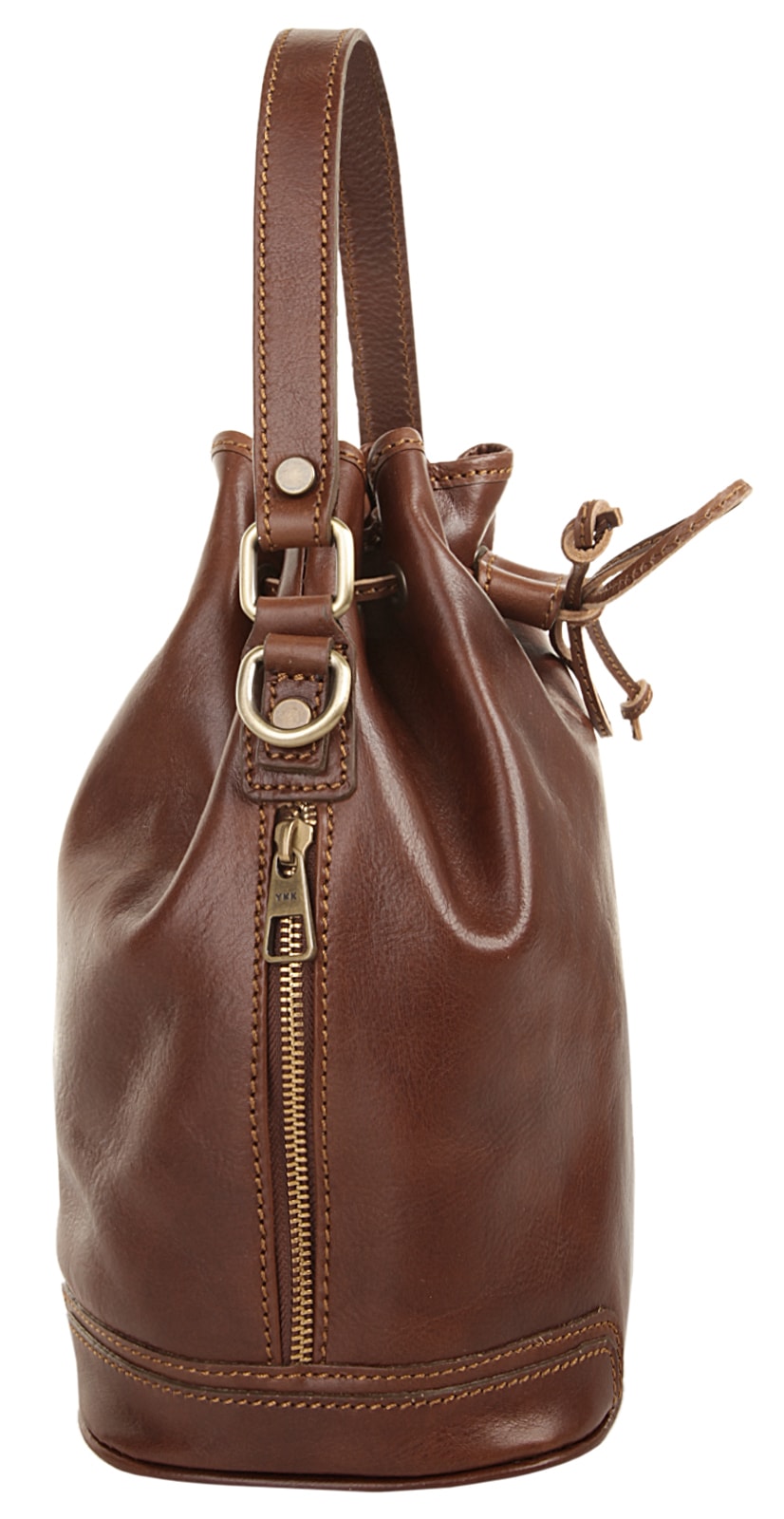 Piké Umhängetasche, echt Leder, Made in Italy