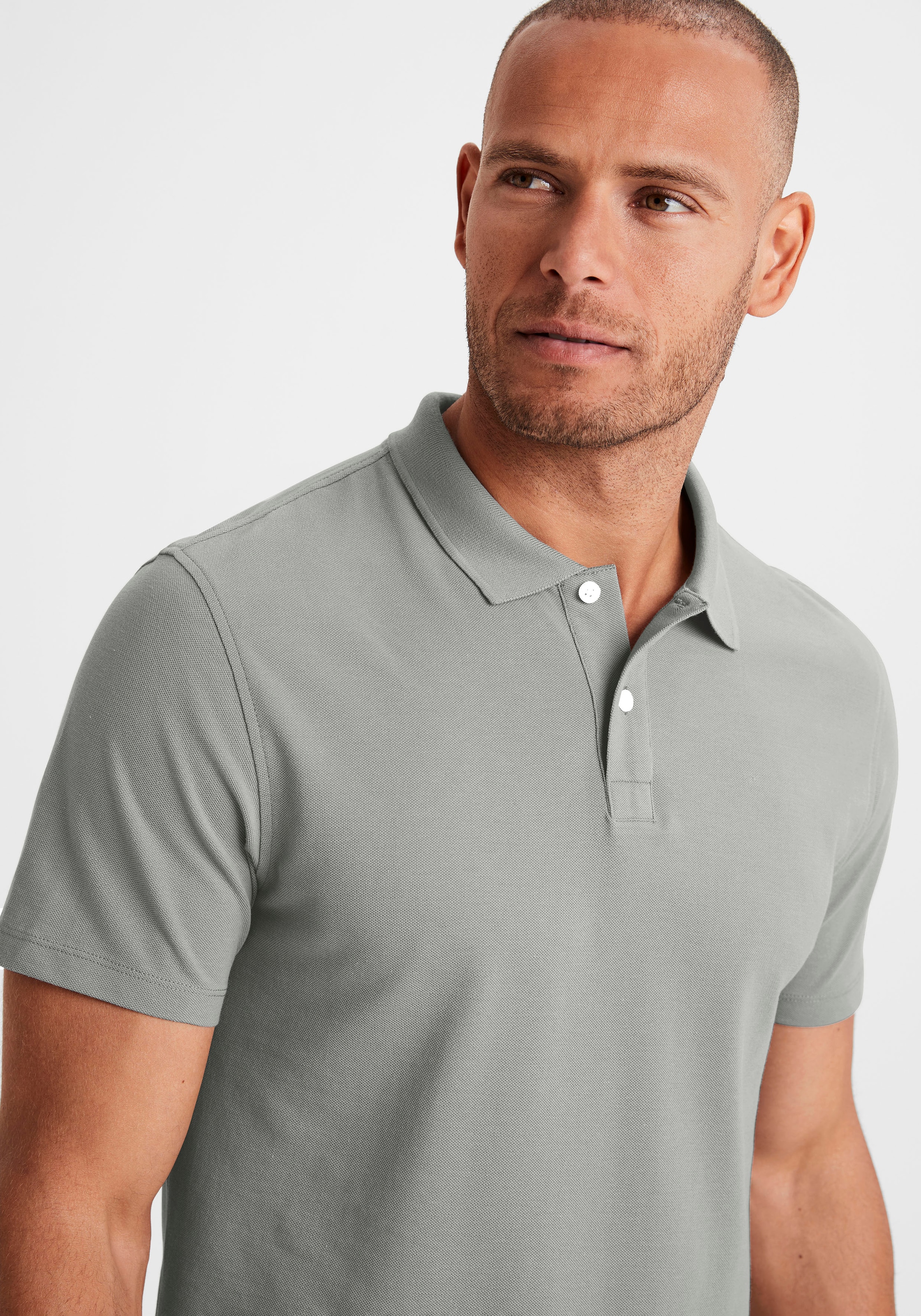 Beachtime Poloshirt, Kurzarm, Shirt mit Polokragen, Baumwoll-Piquè