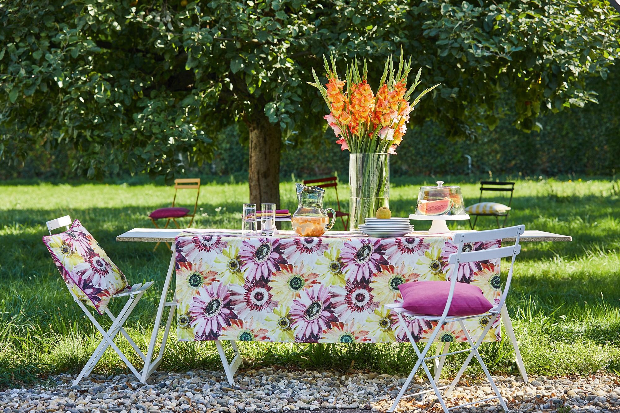 APELT Tischdecke »1700 Summergarden, Sommerdeko, Sommer«, (1 St.), Digitaldruck