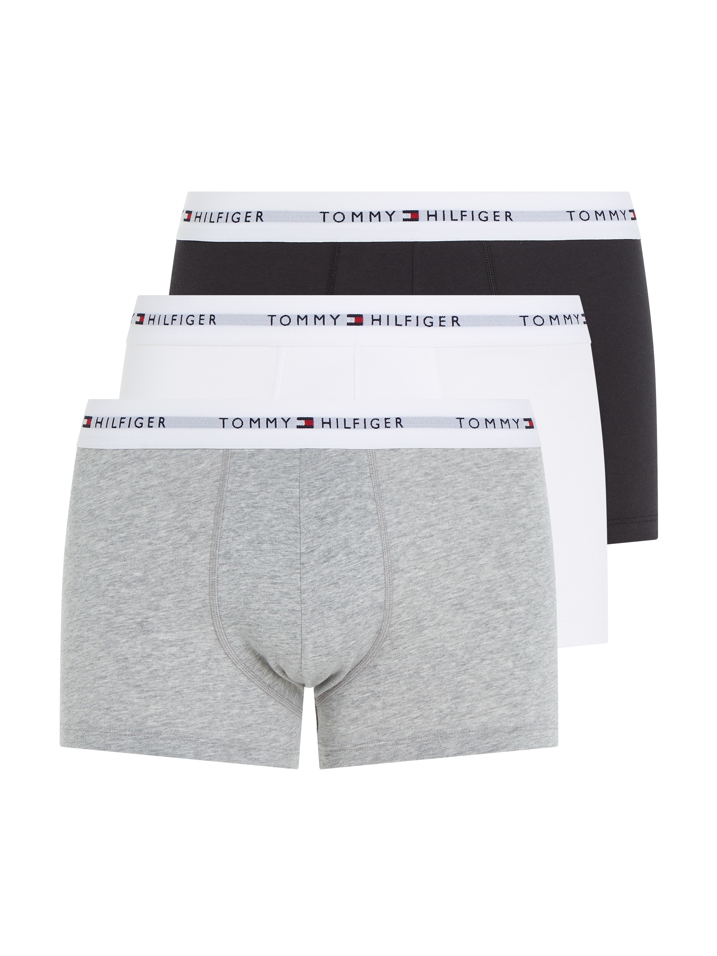 Tommy Hilfiger Underwear Boxer "TRUNK 3 PACK" 3 Stk. mit Logoschriftzug günstig online kaufen