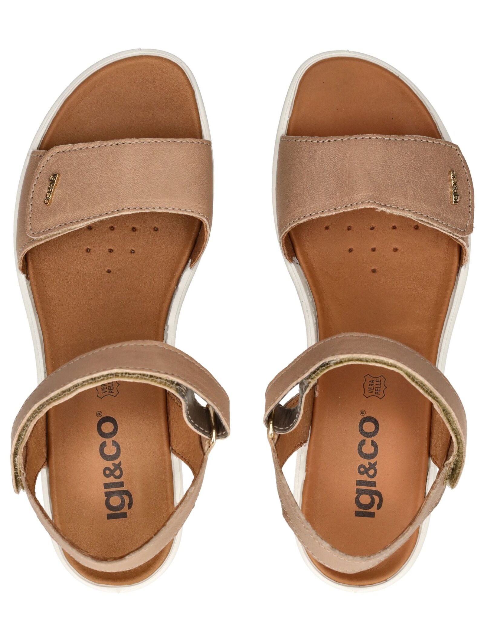 IGI & CO Keilsandalette »IGI & CO Sandalen Leder«