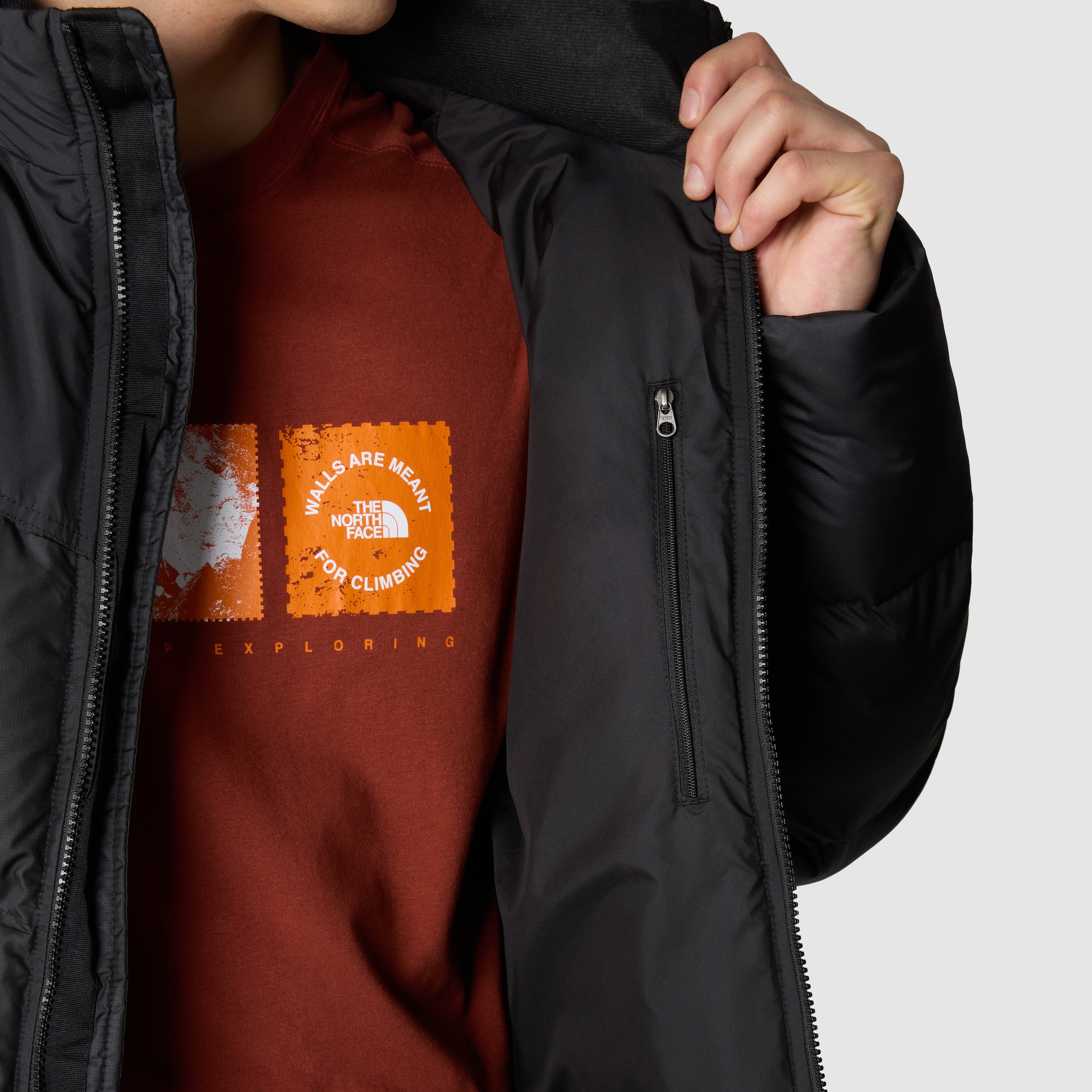 The North Face | gesticktem Funktionsjacke SAIKURU mit auf Logo »M JACKET«, BAUR Rechnung kaufen online