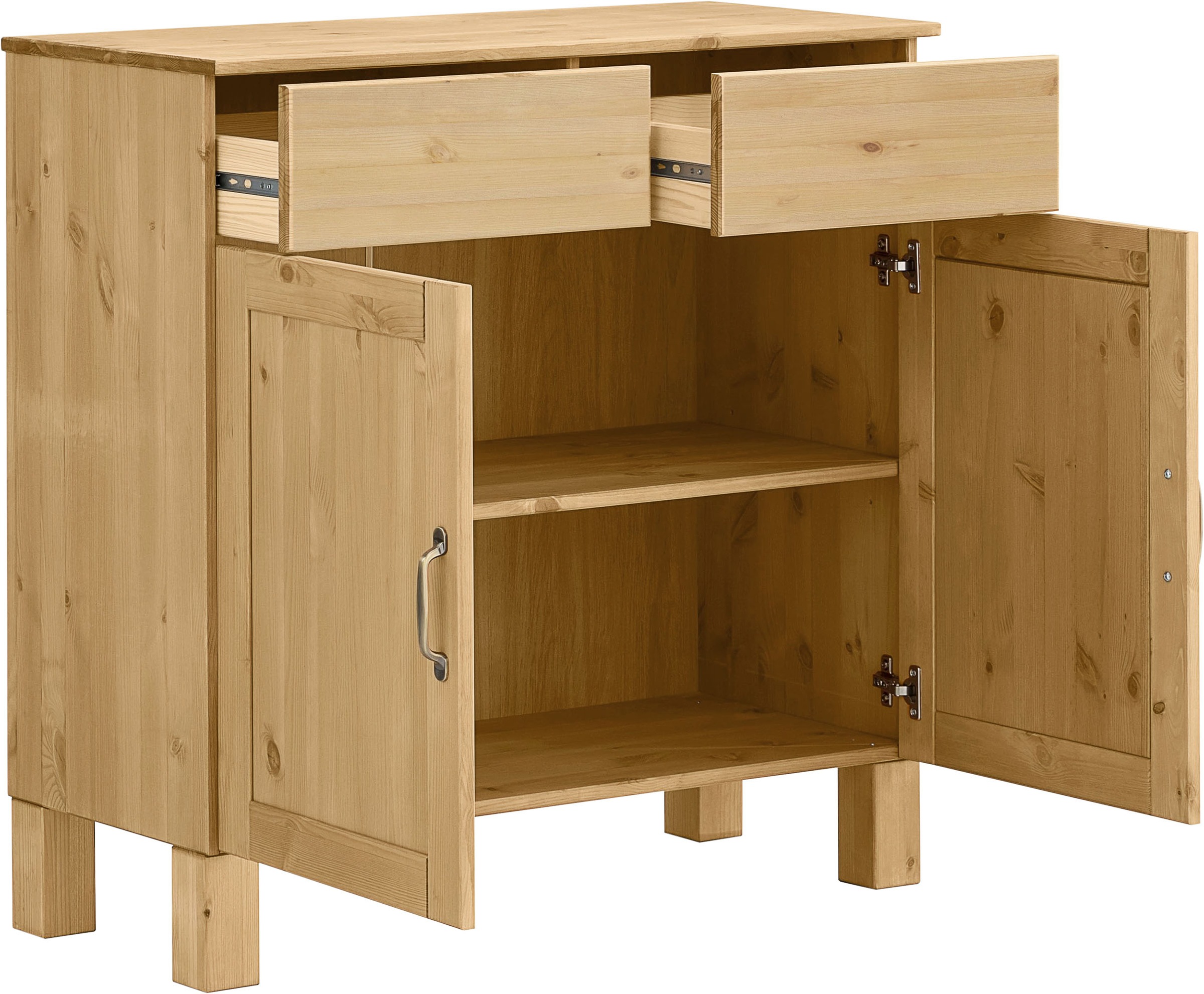 Home affaire Sideboard »Alby« Breite 85 cm, 2 Türen, 2 Schubkästen