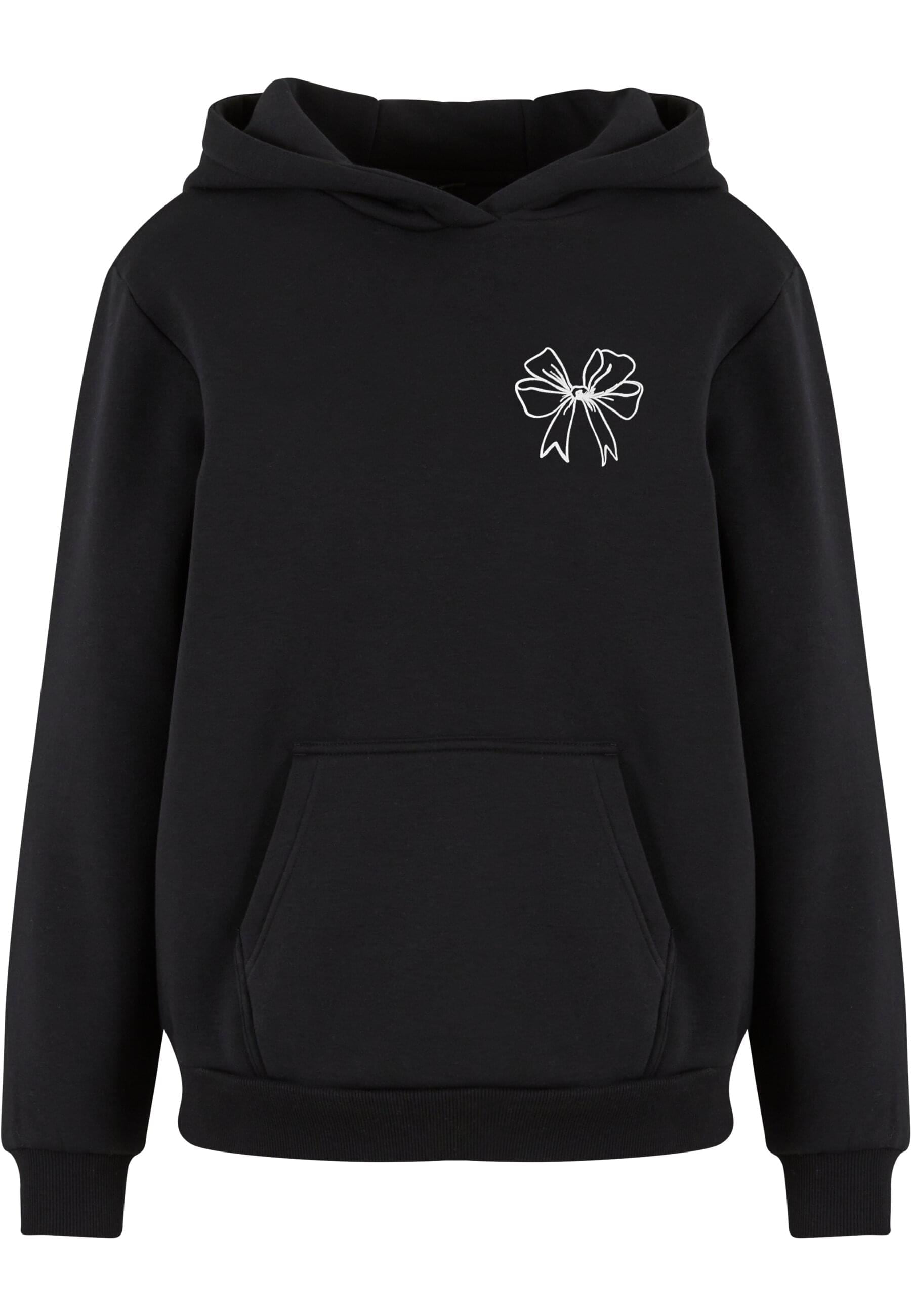 Miss Tee Kapuzenpullover "Miss Tee Good Vibes Bow Ladies Fluffy Hoody" 1 St günstig online kaufen