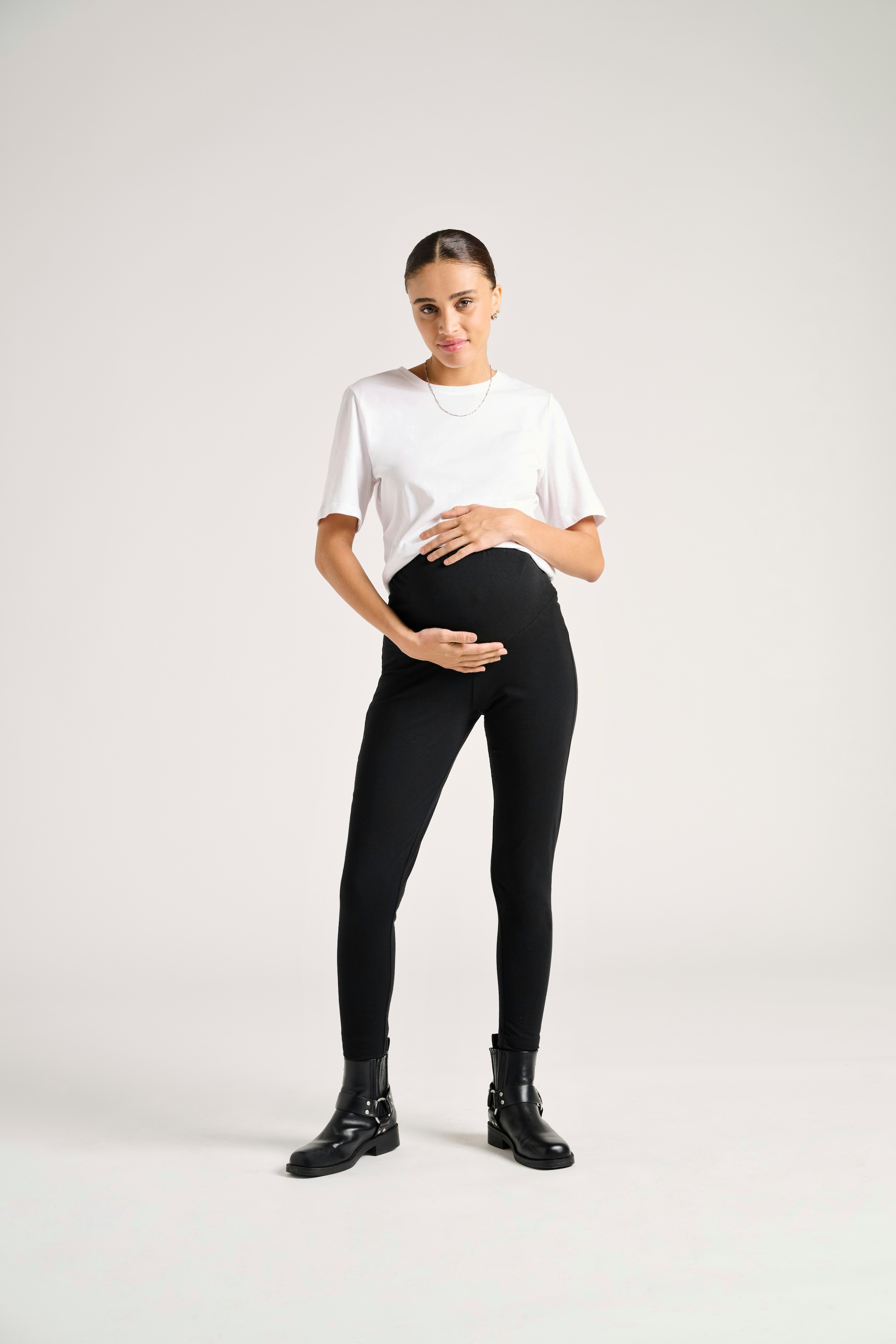ONLY MATERNITY Umstandsleggings »OLMLOVELY NEW LEGGING 2PCK JRS NOOS«, (Packung, 2 tlg.)