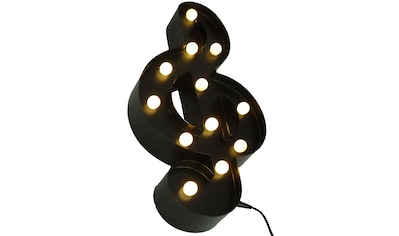 MARQUEE LIGHTS LED Dekolicht »Notenschlüssel«, 12 flammig-flammig, Wandlampe,... kaufen