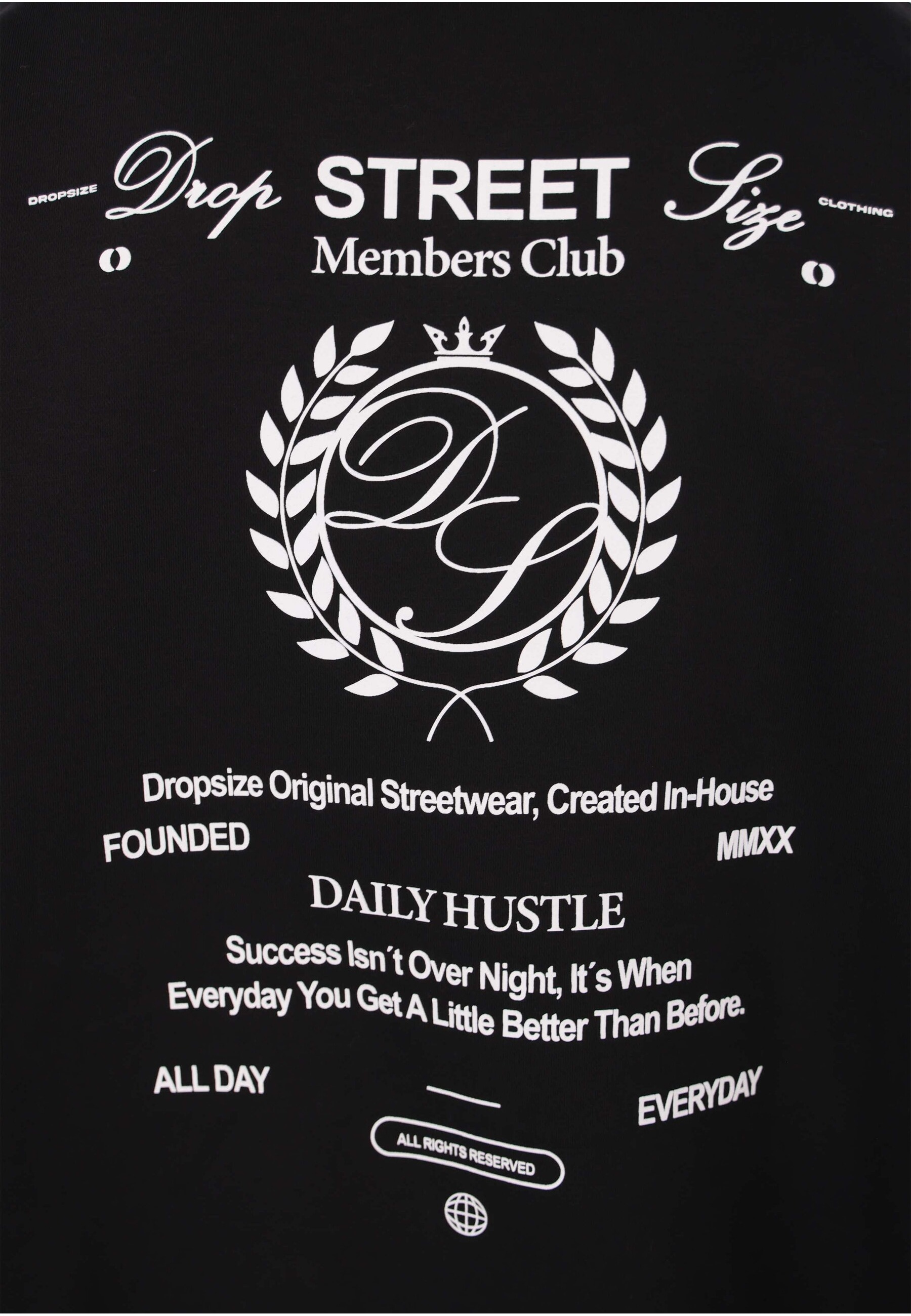 Dropsize Kapuzensweatshirt »Dropsize HEAVY OVERSIZE MEMBERS CLUB HOODIE«, 1 Stk.
