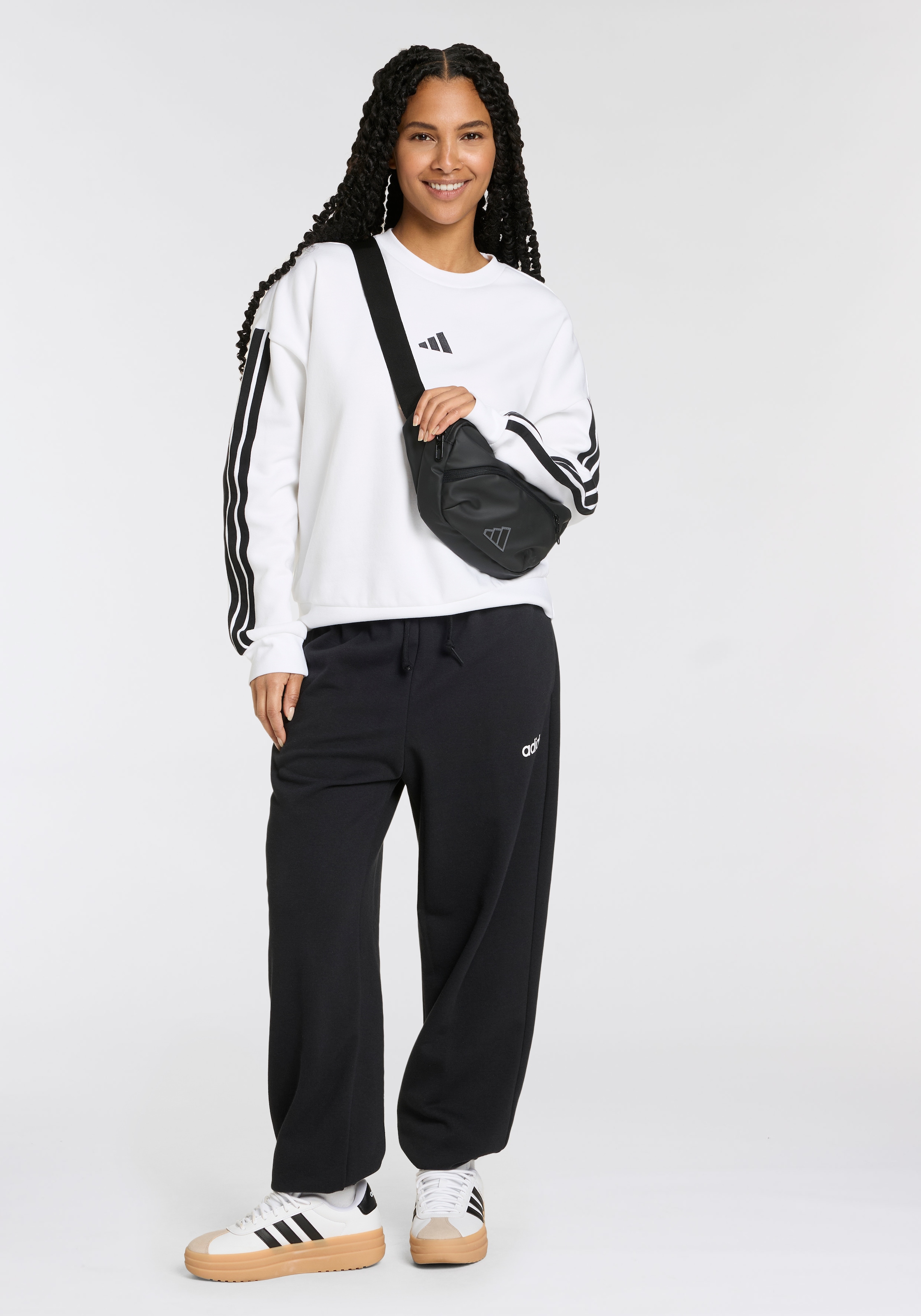 adidas Sportswear Sporthose "ESSENTIALS LINEAR FRENCH TERRY CUFFED" Locker günstig online kaufen
