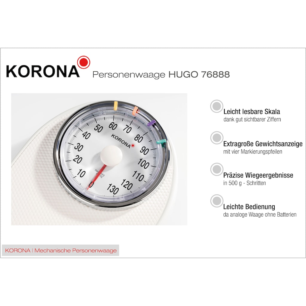 KORONA Personenwaage »76888 Hugo«