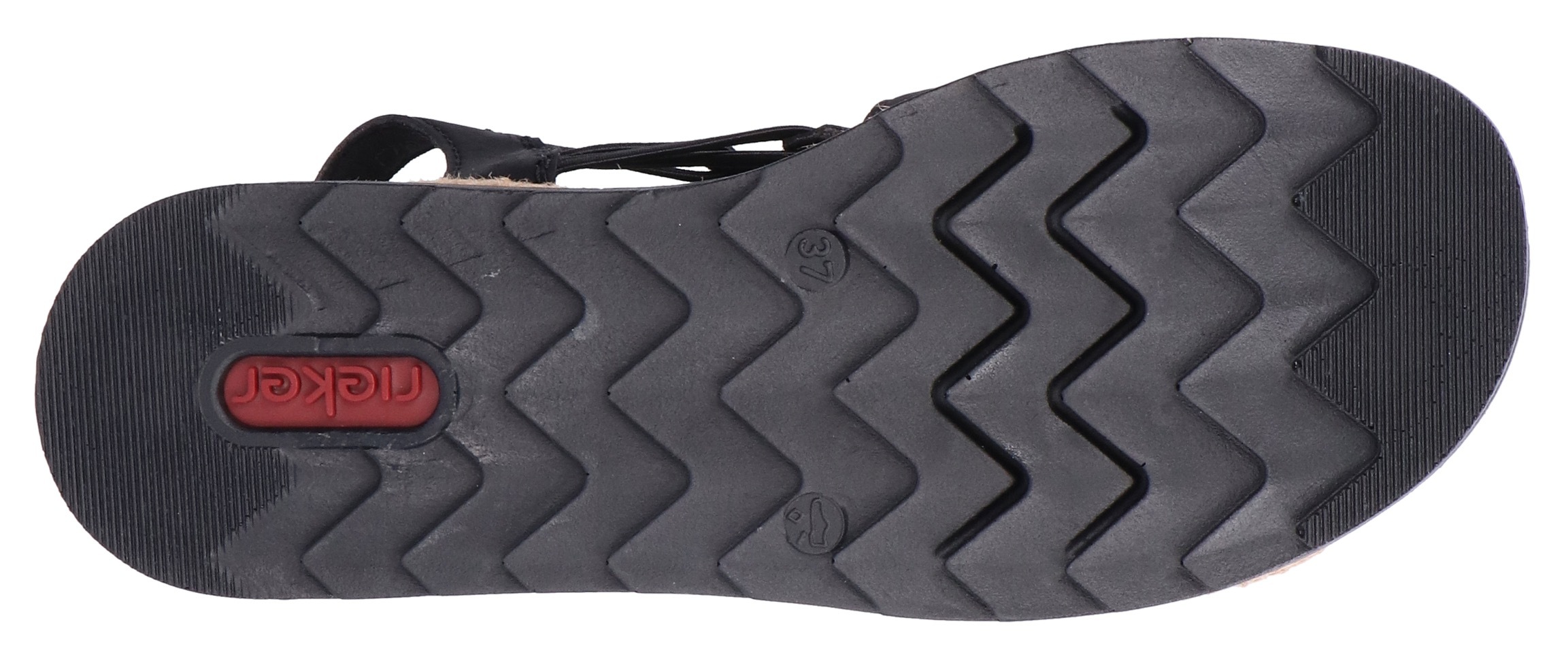 Thumbnail - Rieker Plateausandale Sommerschuh, Sandalette, modisches Plateau